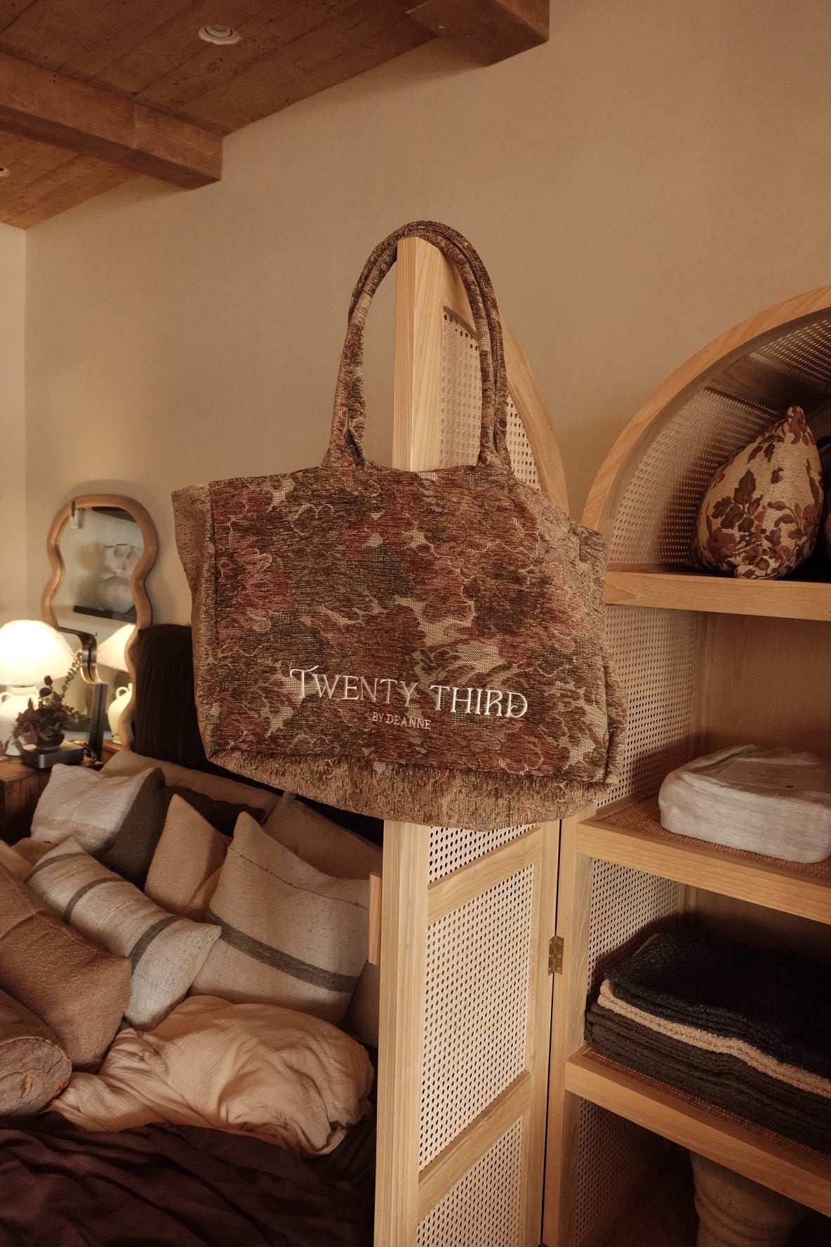 Sylvie Tapestry Tote Bag
