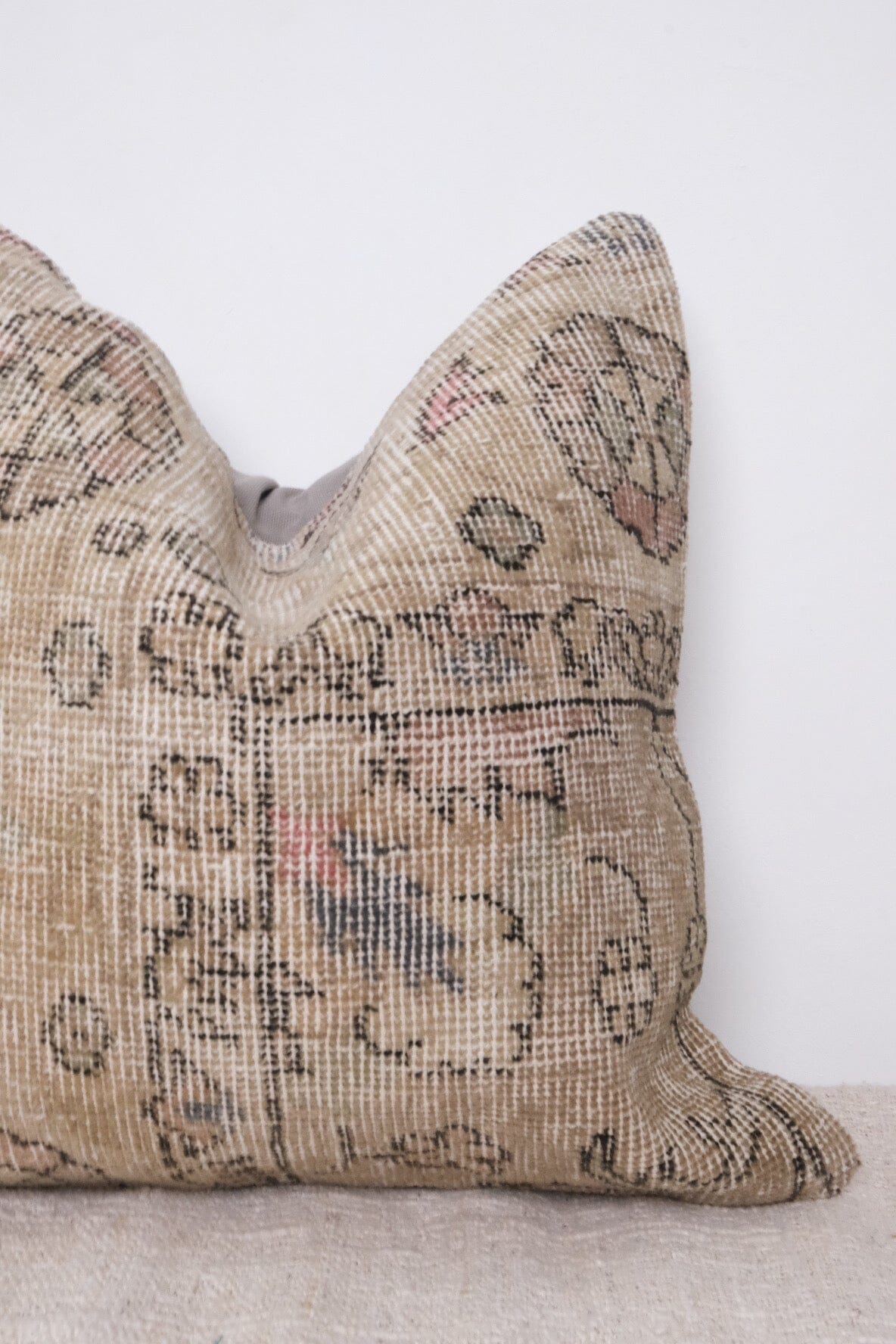 Dandelion Turkish Vintage Rug Pillow No.2 Turkish Pillow Twenty Third by Deanne