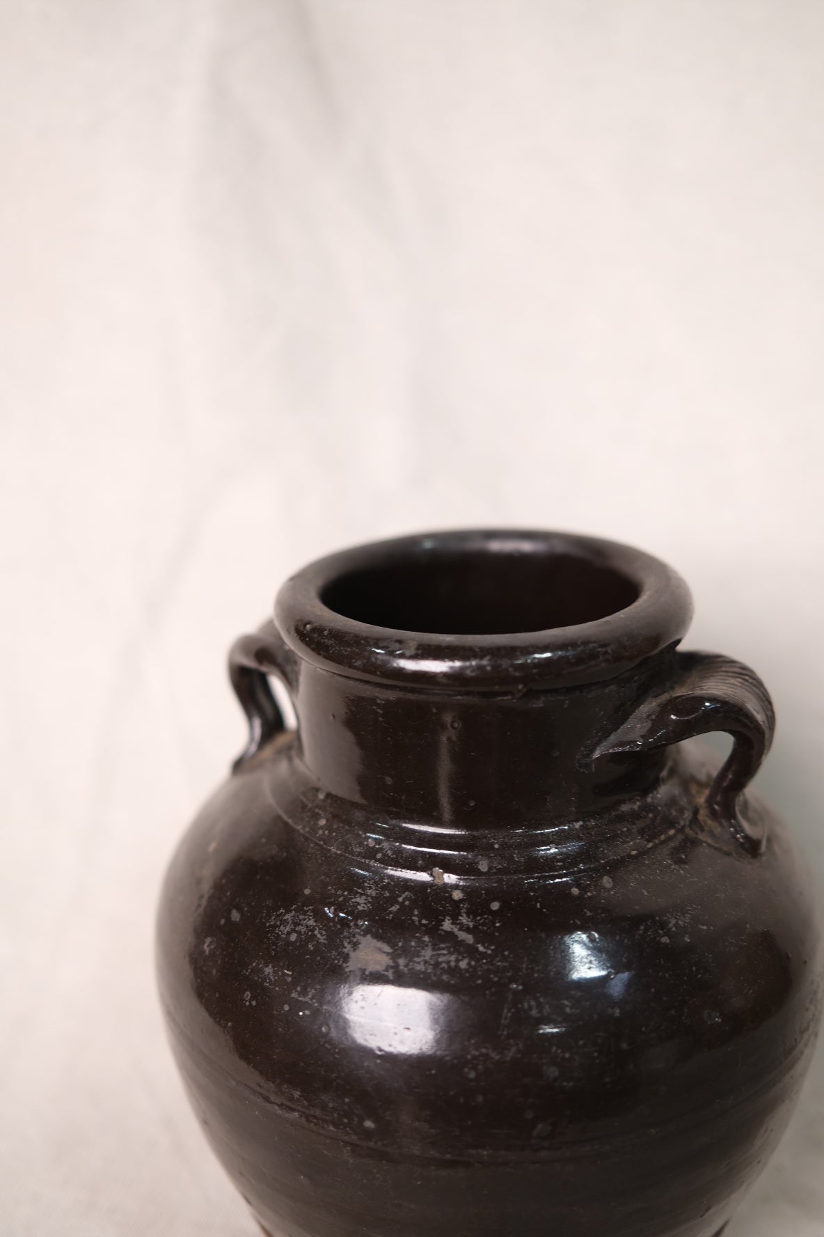 Vintage Polished Jar