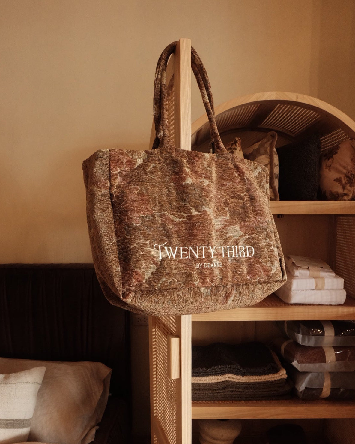 Sylvie Tapestry Tote Bag