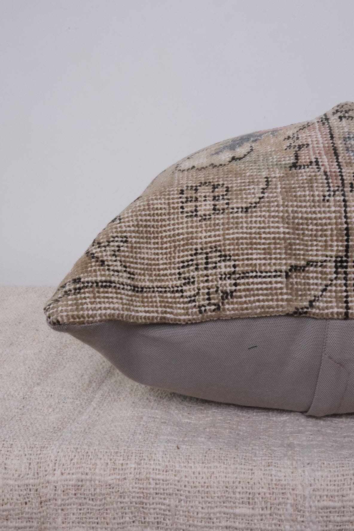 Dandelion Turkish Vintage Rug Pillow No.2 Turkish Pillow Twenty Third by Deanne