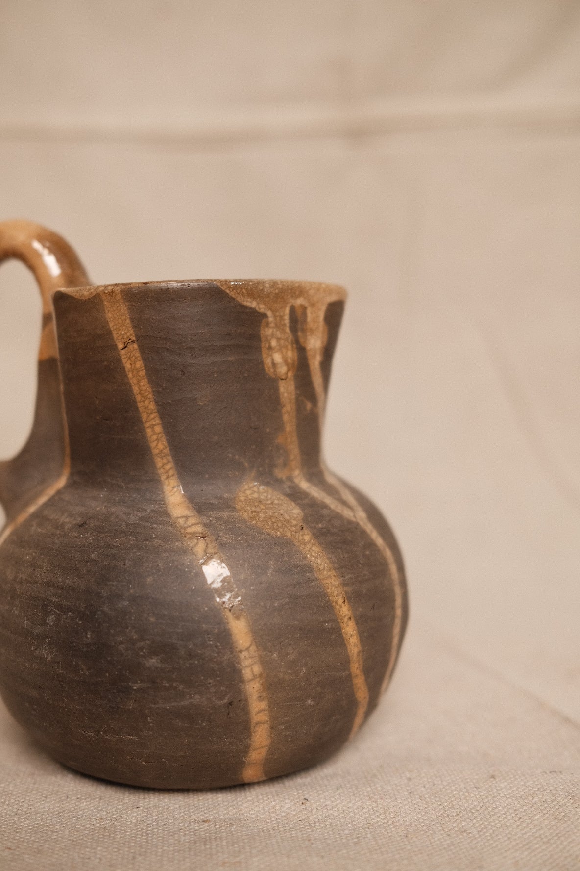 Barro Negro Heart Jug