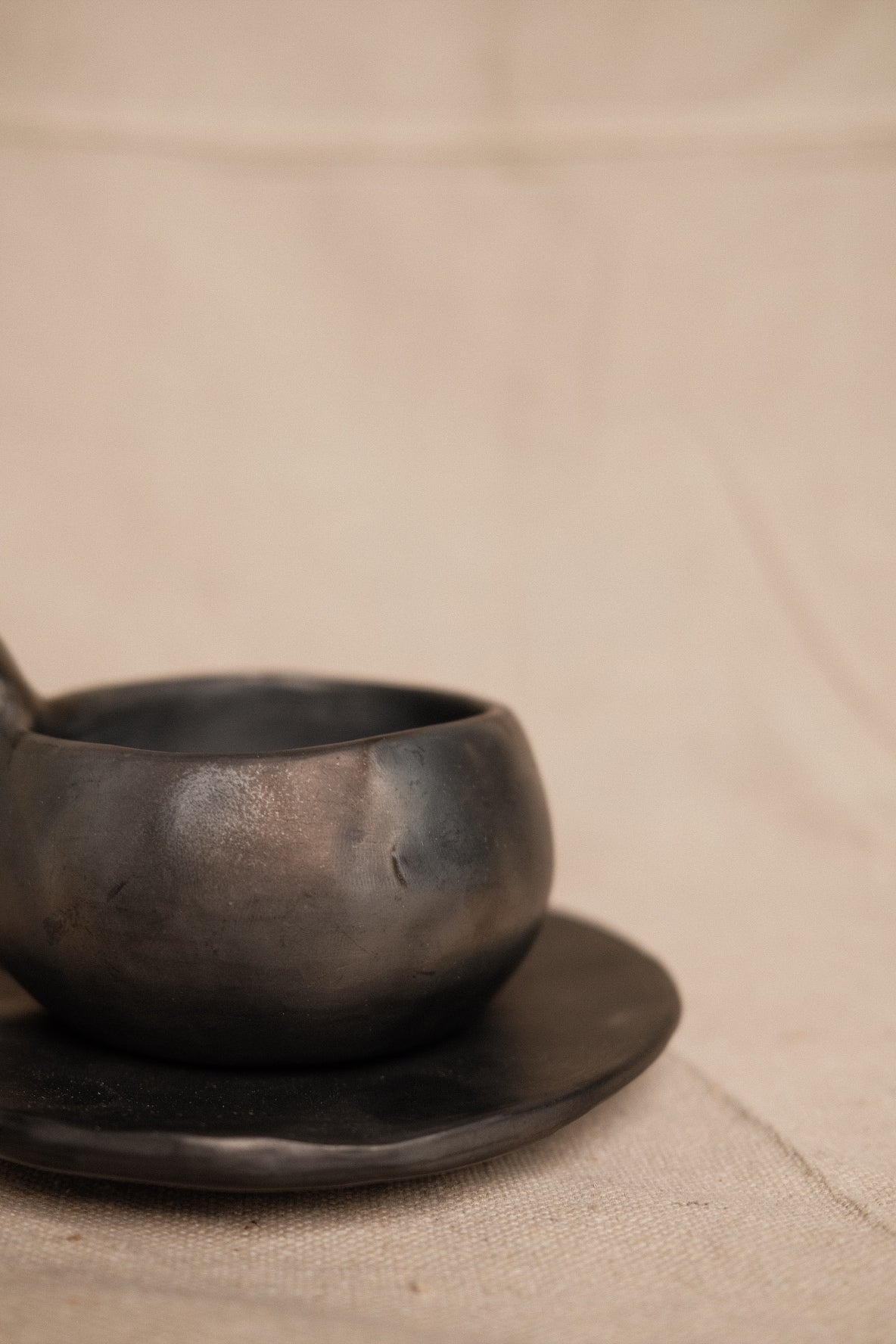 Borro Negro Cup and Saucer