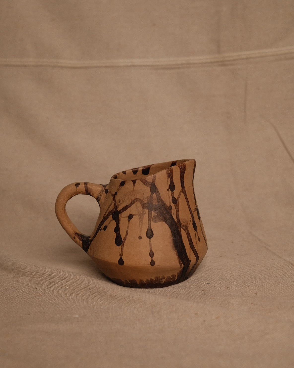 Oaxaca Splatter Ceramic Jug