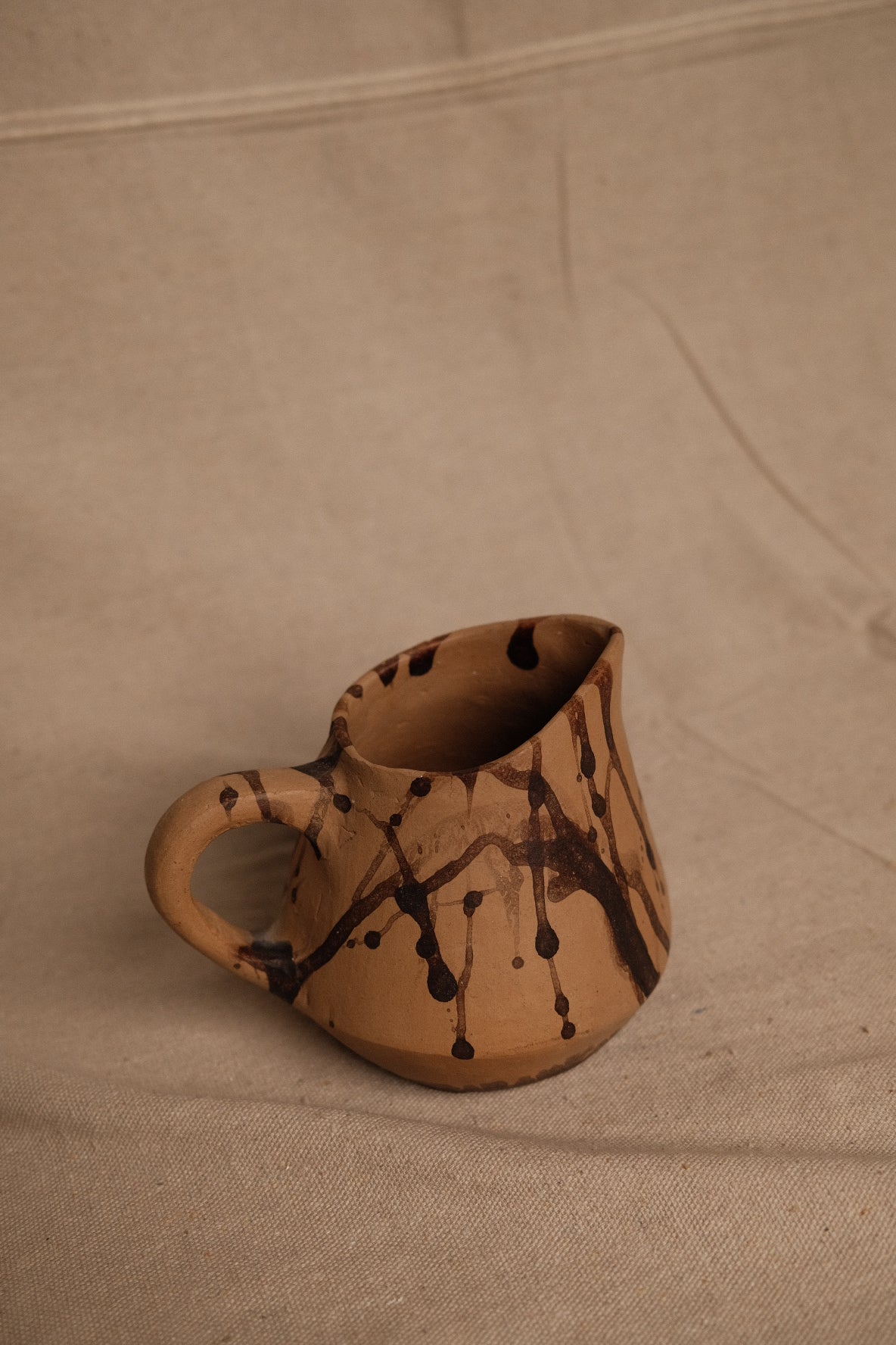 Oaxaca Splatter Ceramic Jug