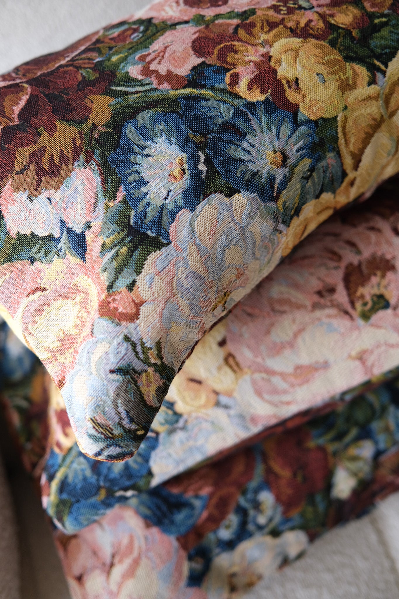 Rosalie Reversible Tapestry Pillow