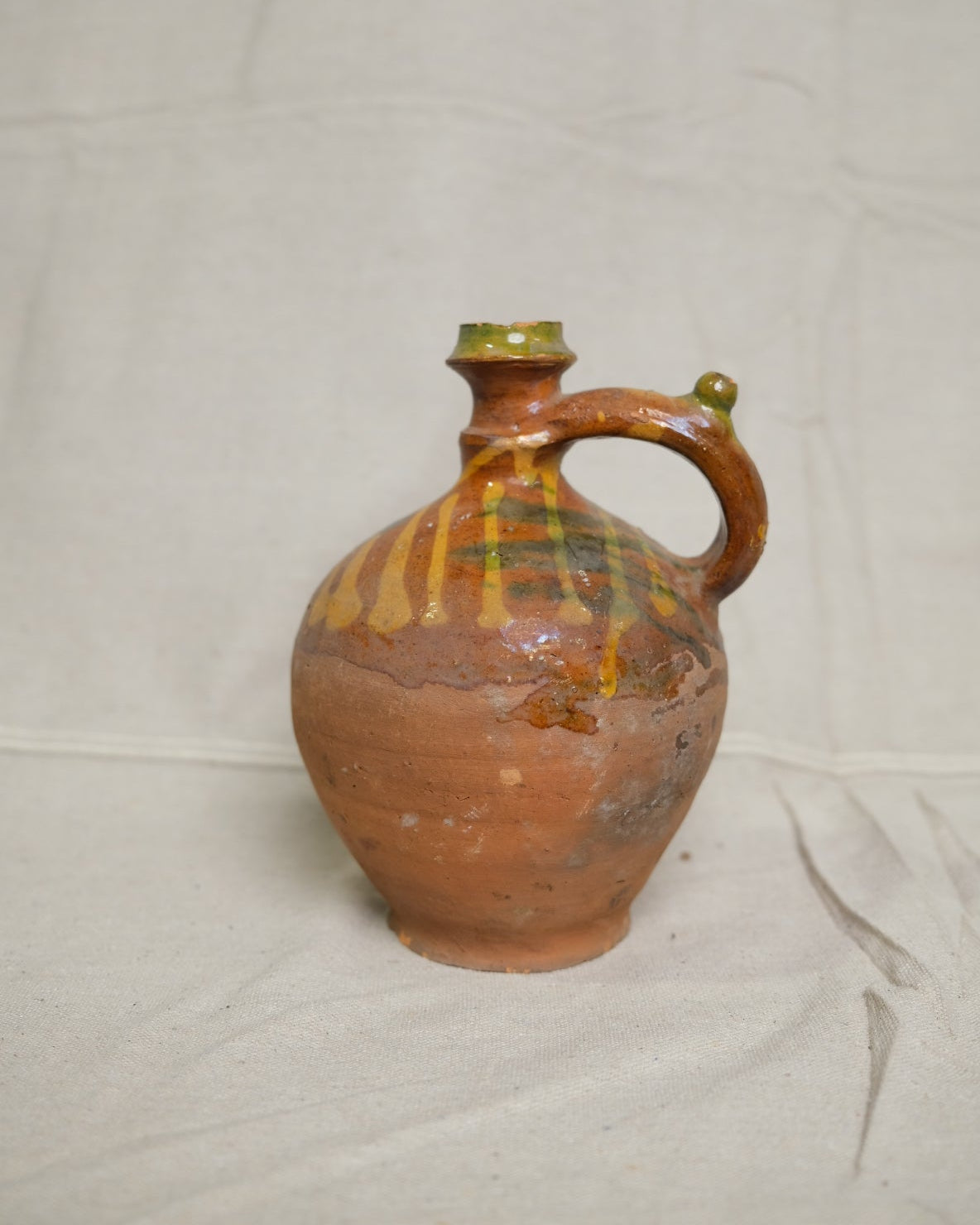 Vintage Hungaraian Clay Jug No.6