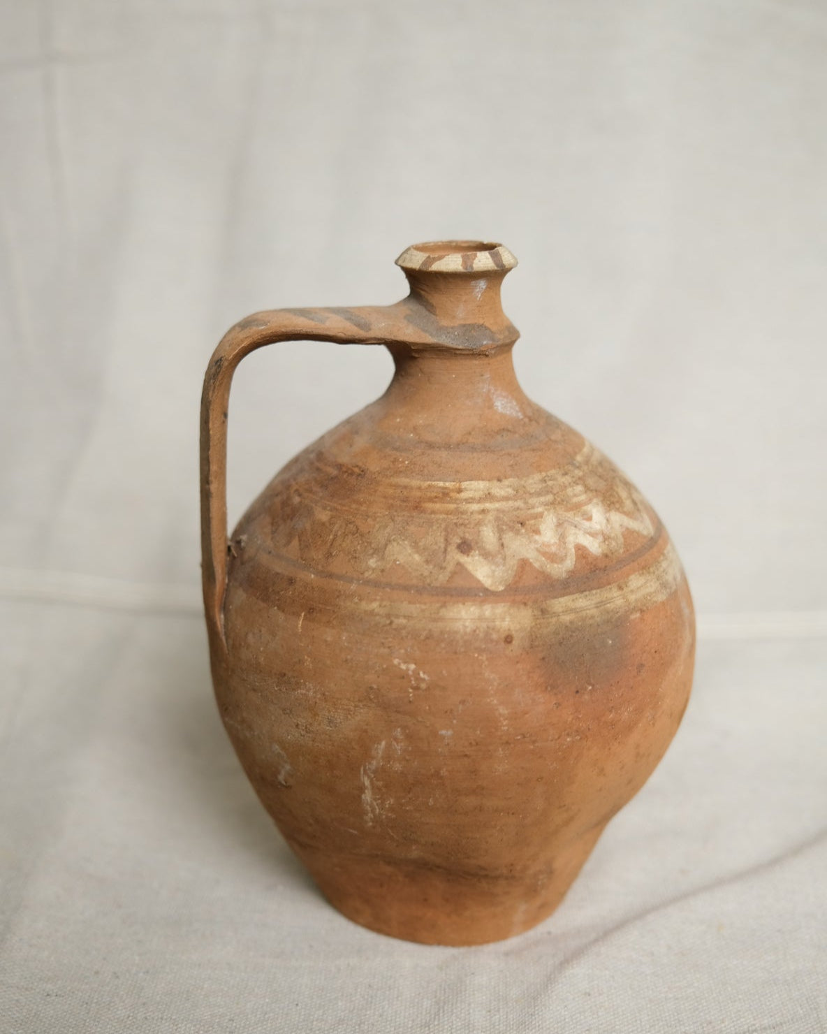 Vintage Hungaraian Clay Jug No.5