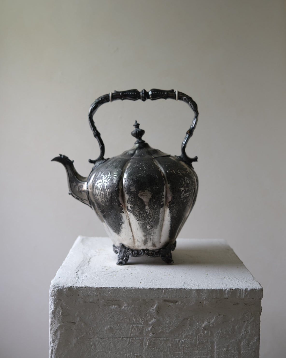 Victorian Silver Plated Teapot