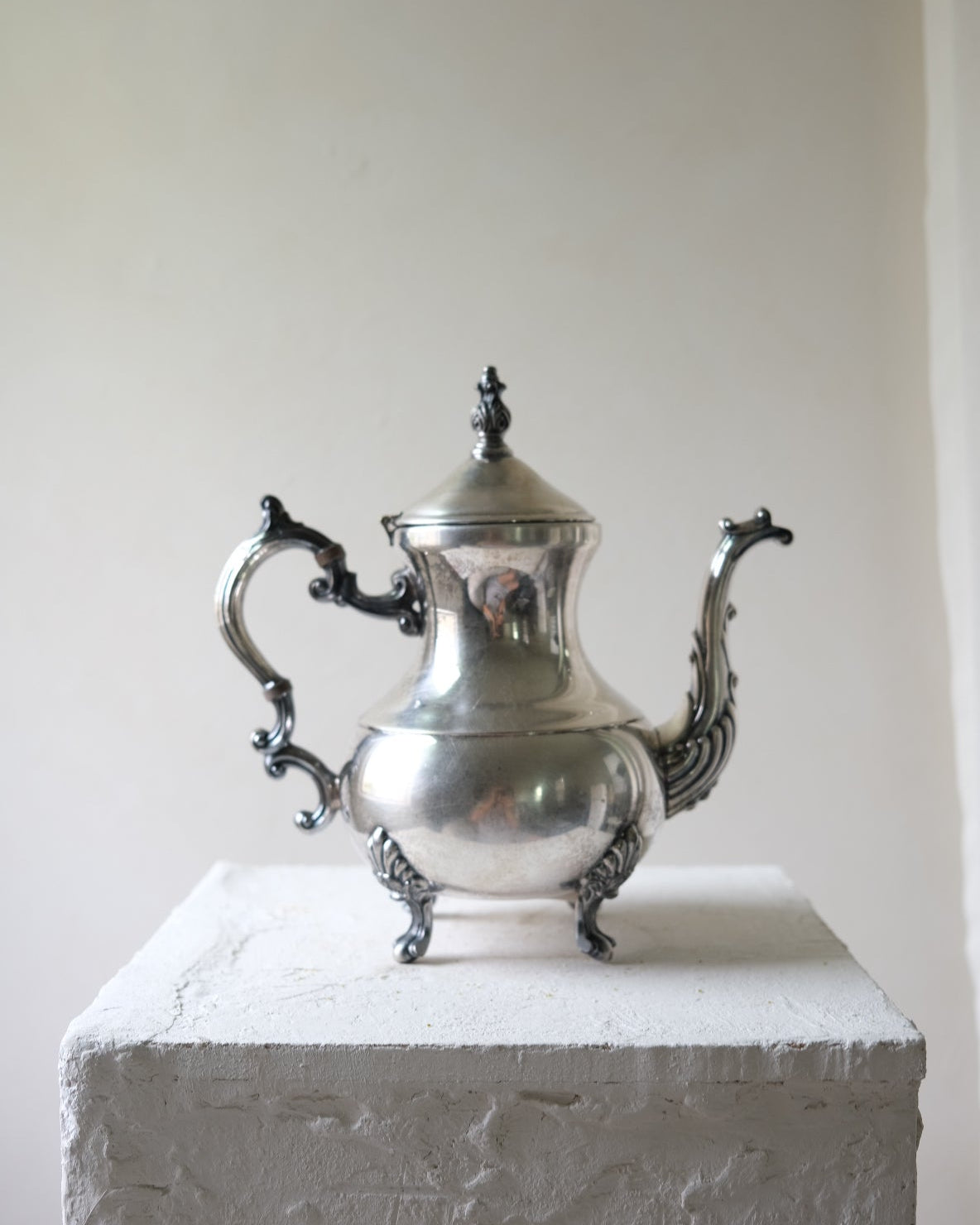 Edwardian Silver Plated Coffee/Teapot