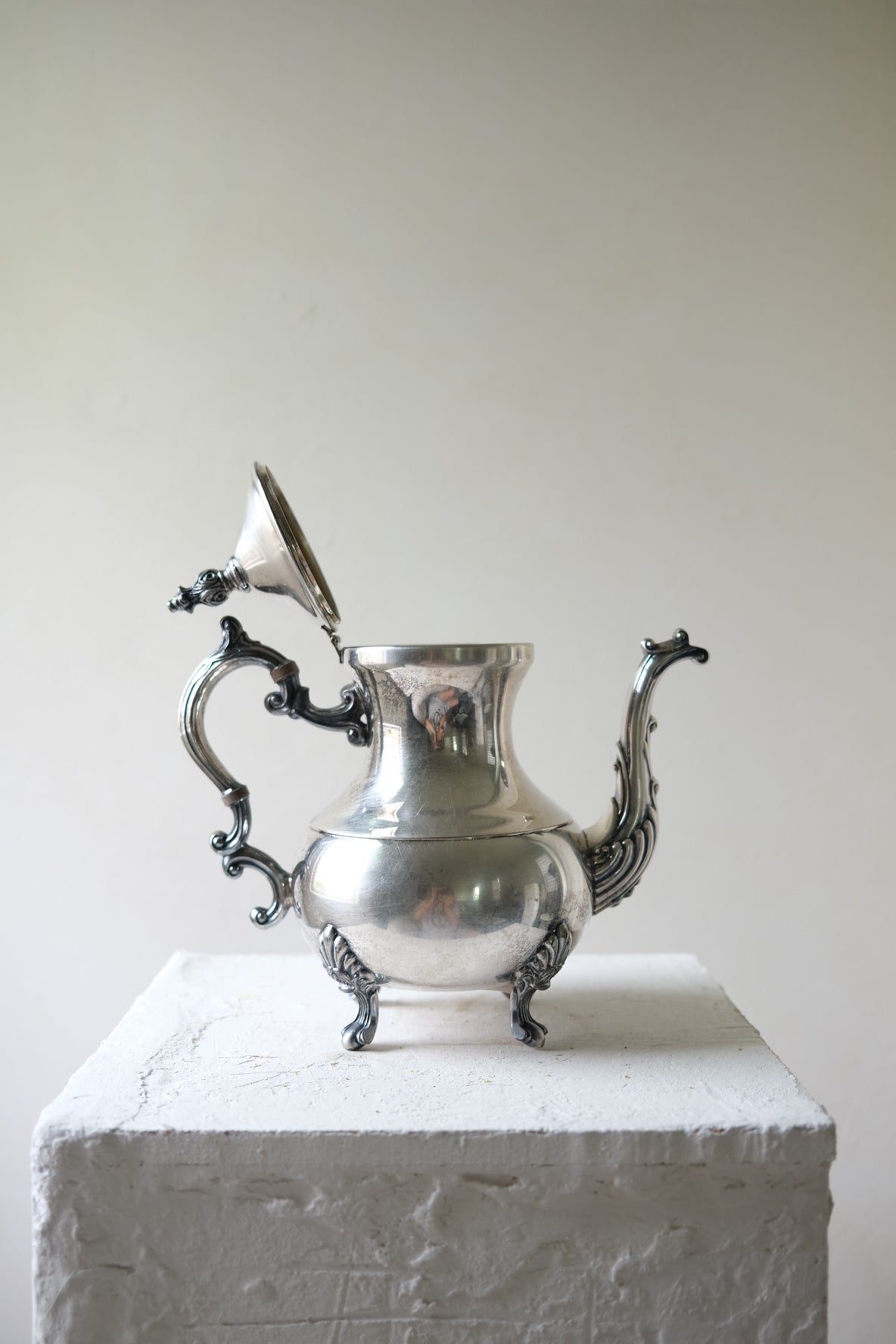 Edwardian Silver Plated Coffee/Teapot