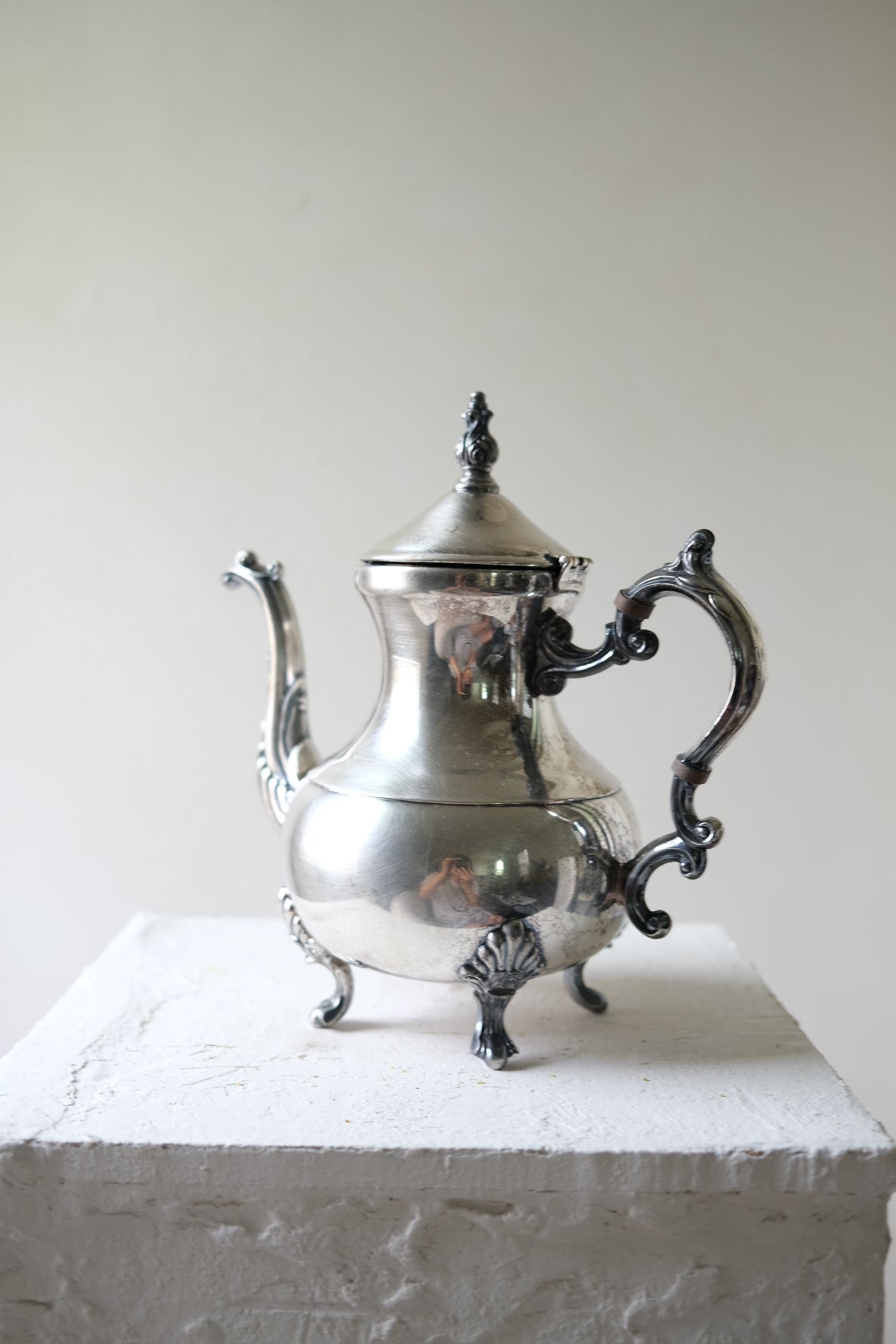 Edwardian Silver Plated Coffee/Teapot
