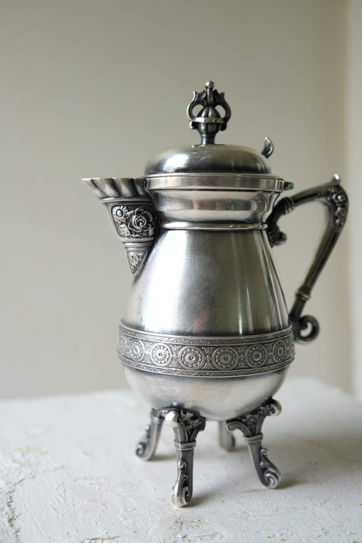 Victorian Silver-Plated Creamer