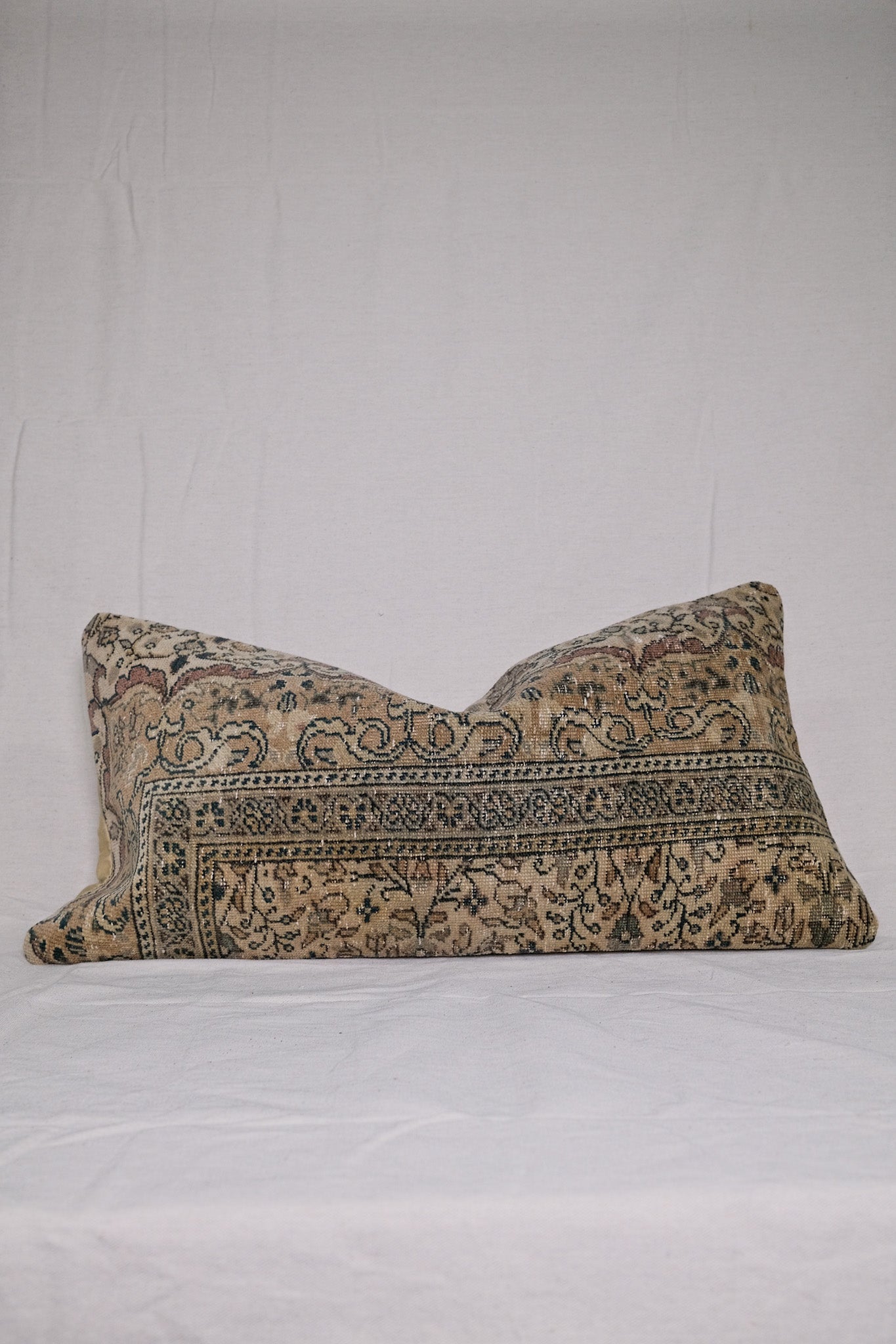 Suley Turkish Vintage Rug Lumbar No.3