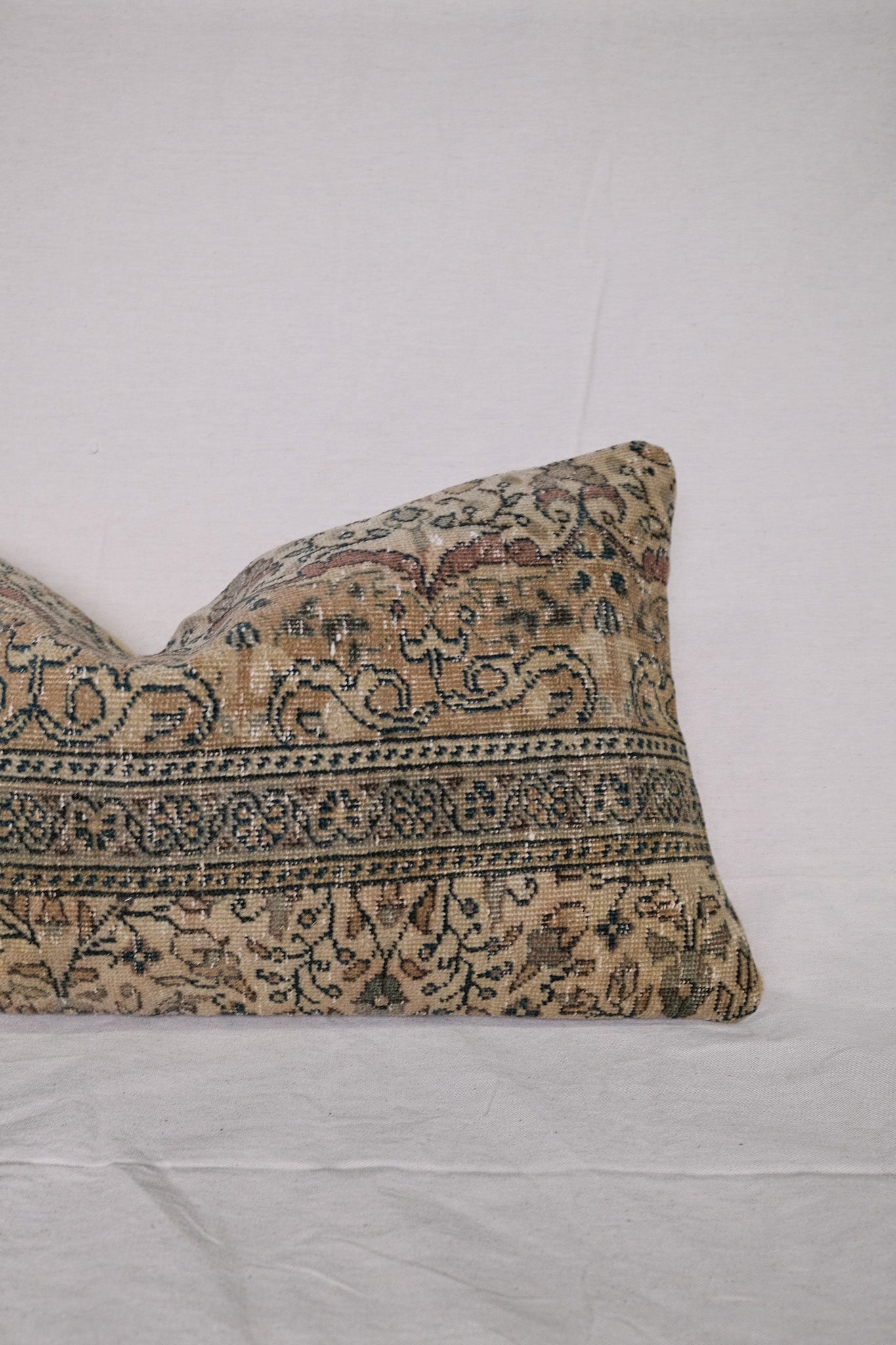 Suley Turkish Vintage Rug Lumbar No.3