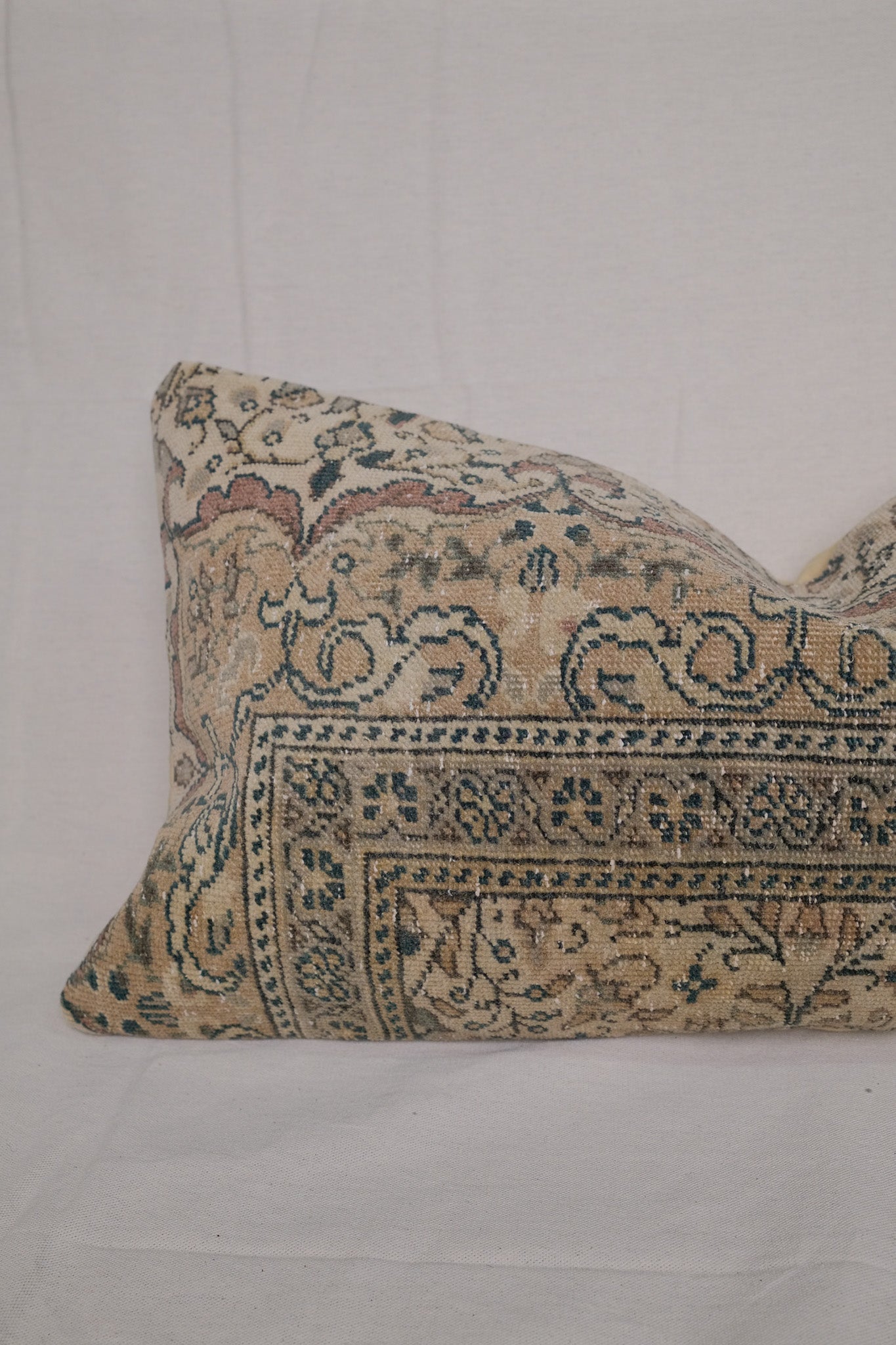 Suley Turkish Vintage Rug Lumbar No.3