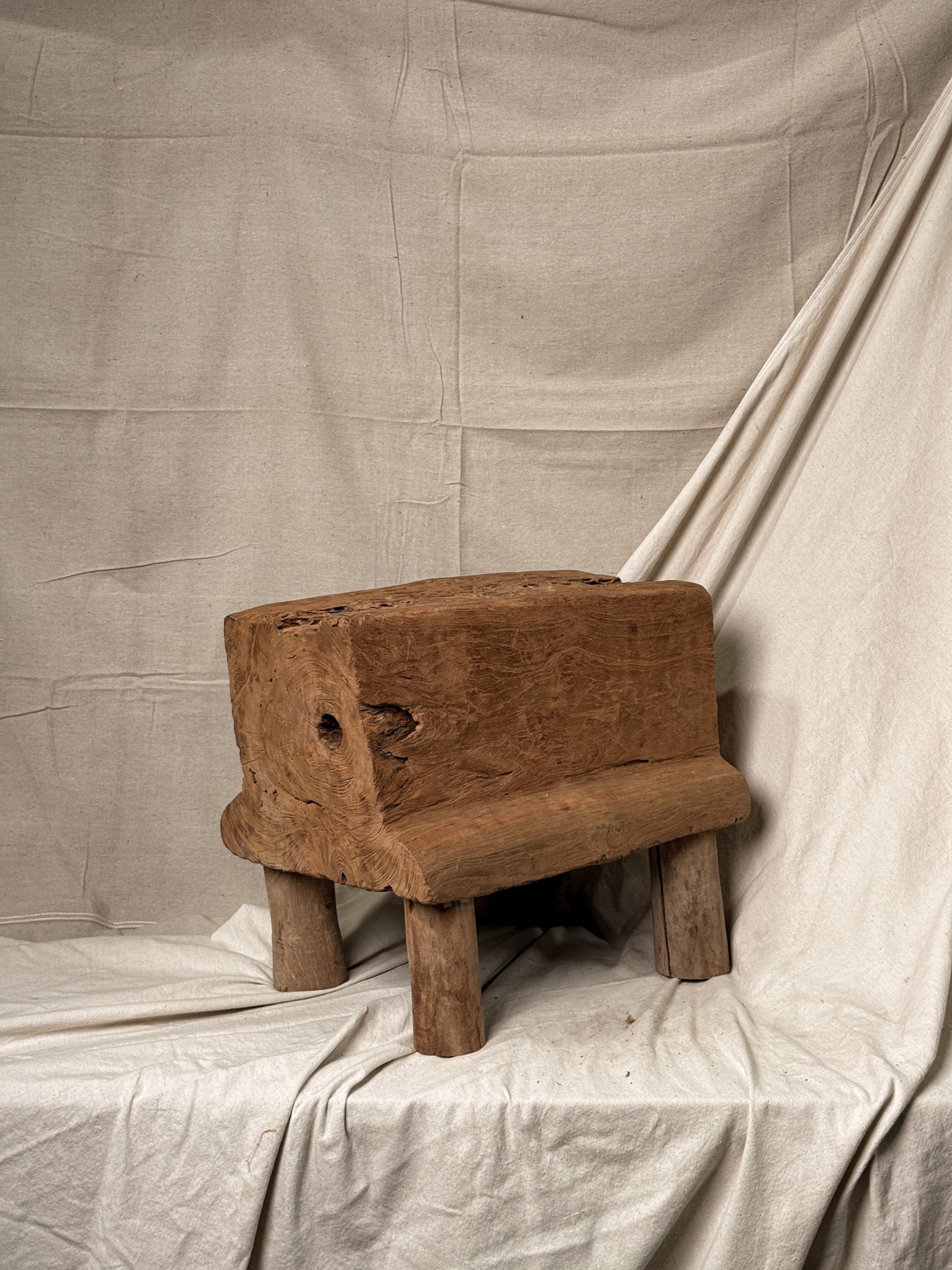Vintage Trunk Stool