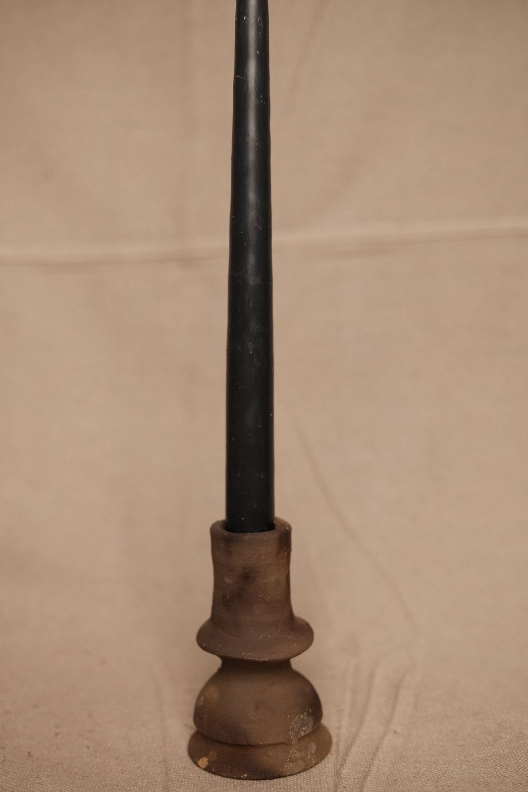 Handmade Oaxacan Clay Candle Holder