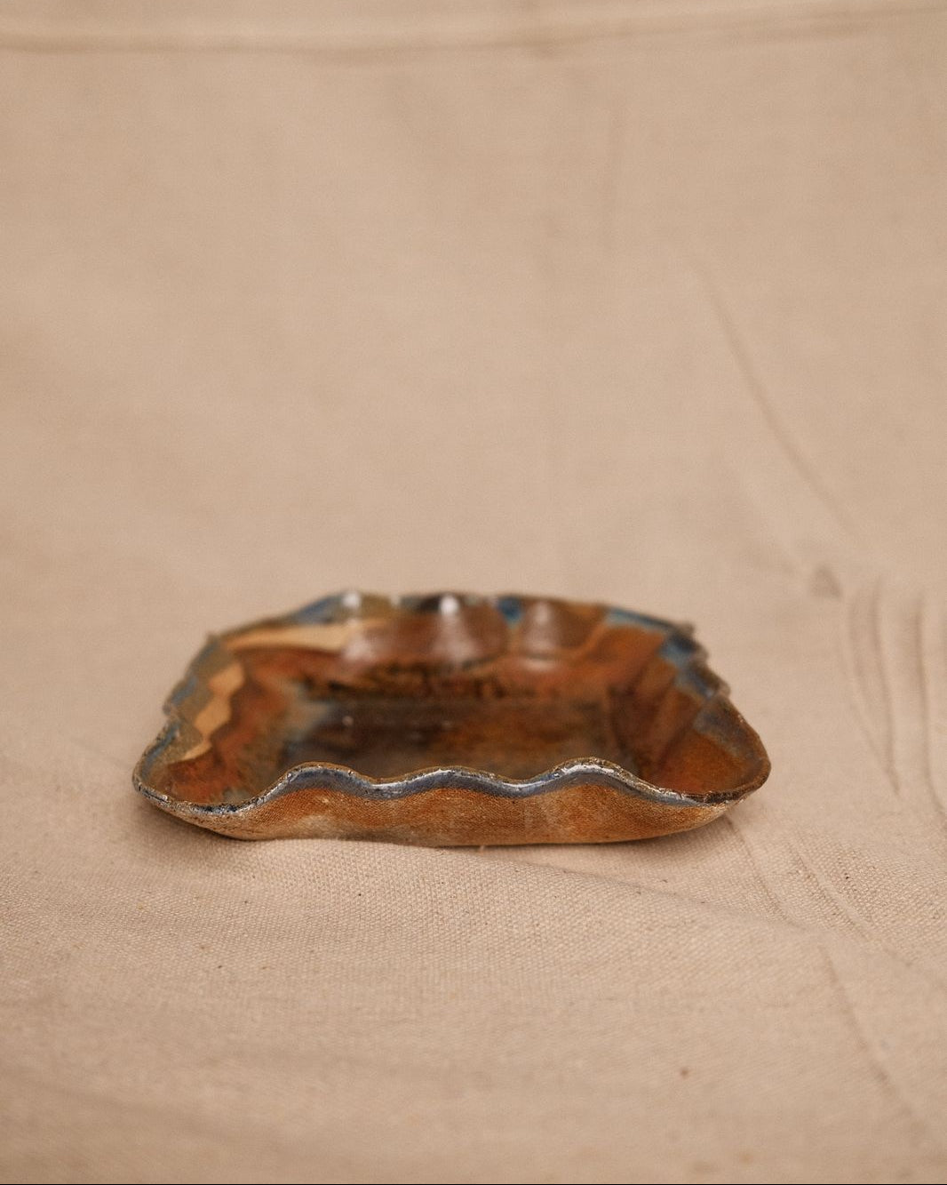 Tidepool Wave Ceramic Dish