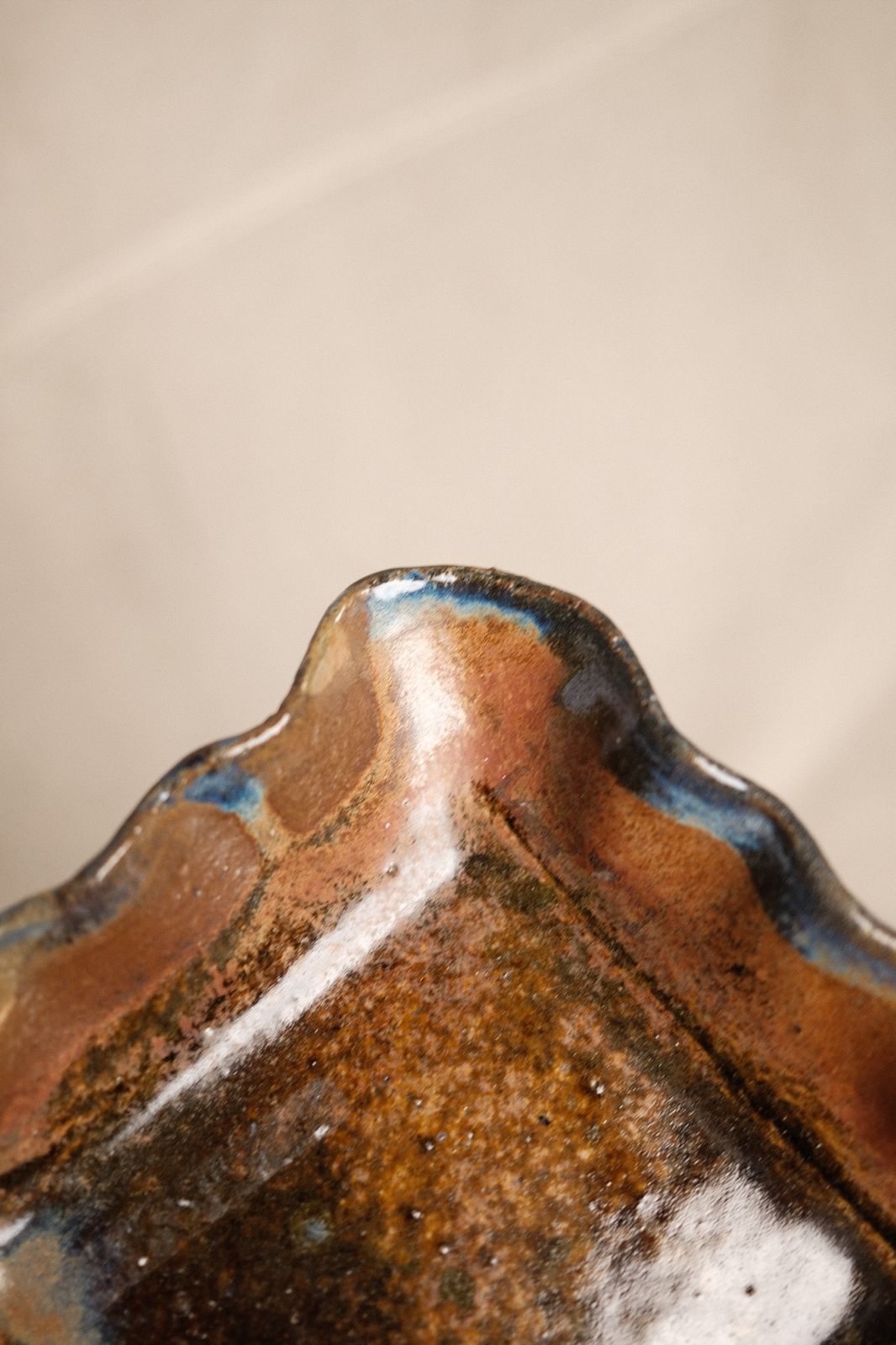 Tidepool Wave Ceramic Dish