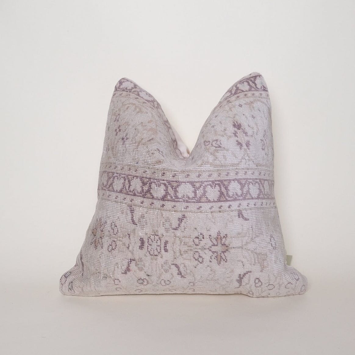 Syvan Turkish Vintage Rug Pillow No.2 Turkish Vintage Rug Twenty Third by Deanne 18 x 18 I