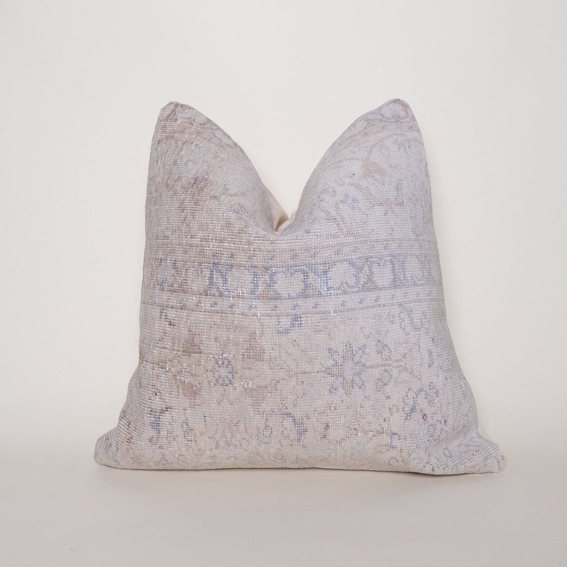 Syvan Turkish Vintage Rug Pillow No.2 Turkish Vintage Rug Twenty Third by Deanne 18 x 18 II