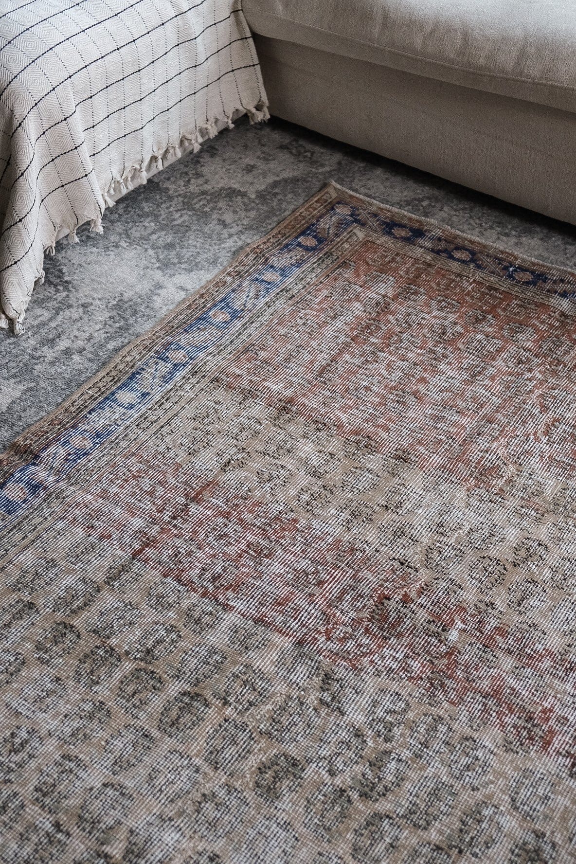 Mehmet (3.8 x 6.6) VINTAGE RUGS Twenty Third by Deanne