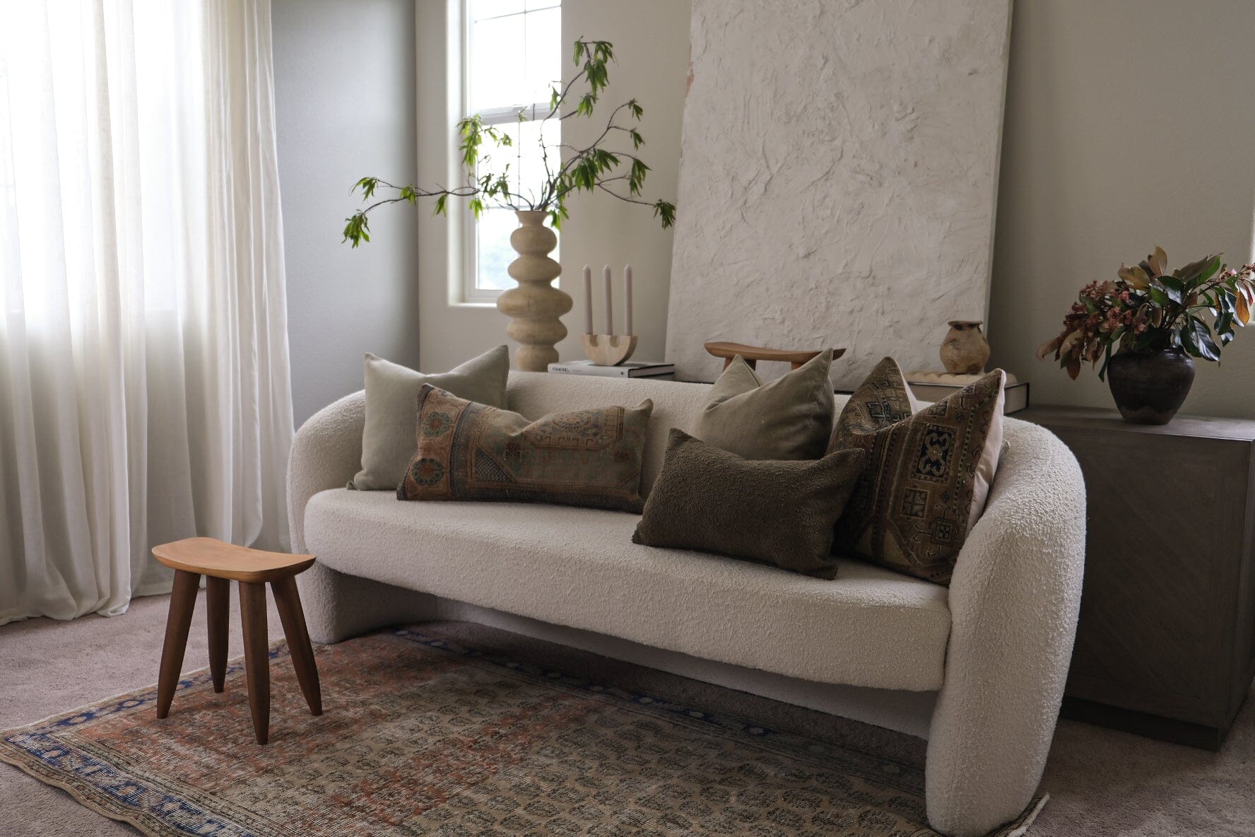 Mehmet (3.8 x 6.6) Vintage Rugs Twenty Third by Deanne