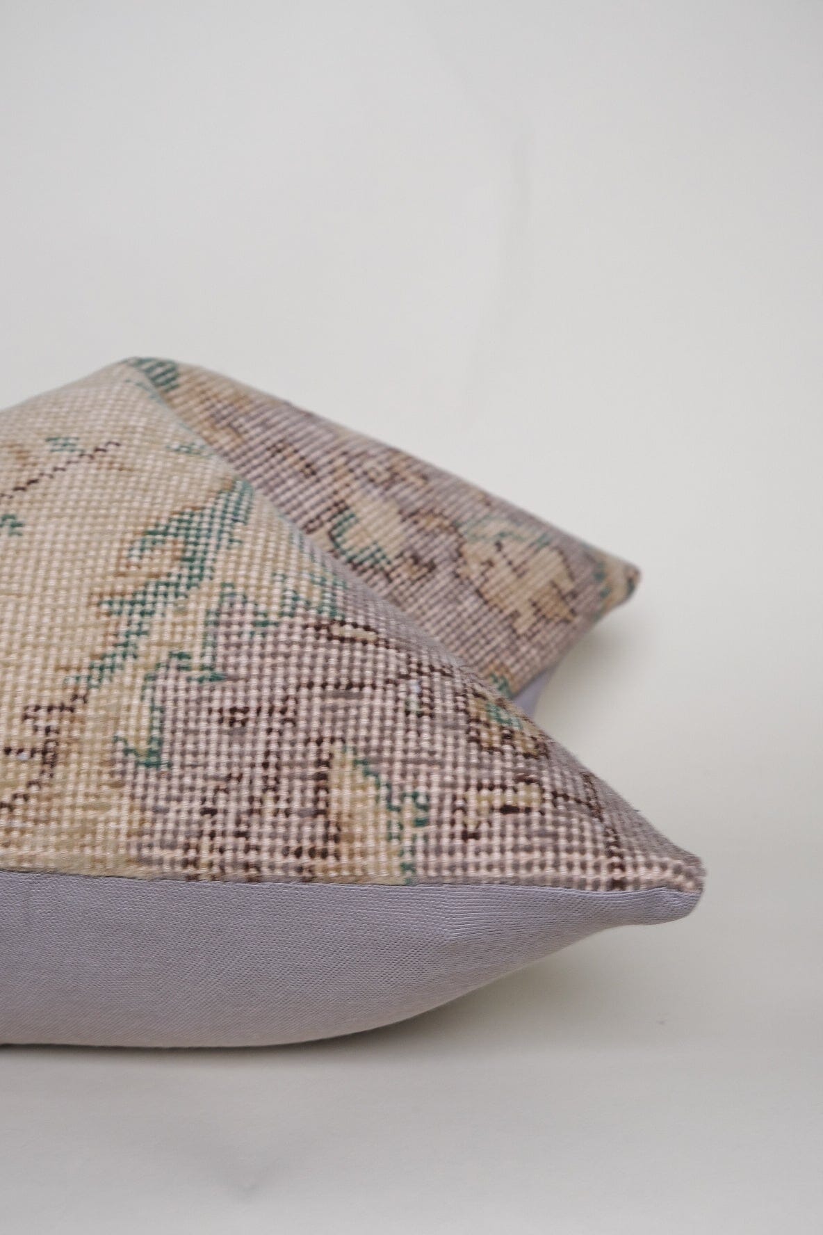 Lilac Turkish Vintage Rug Pillow Turkish Pillow Twenty Third by Deanne