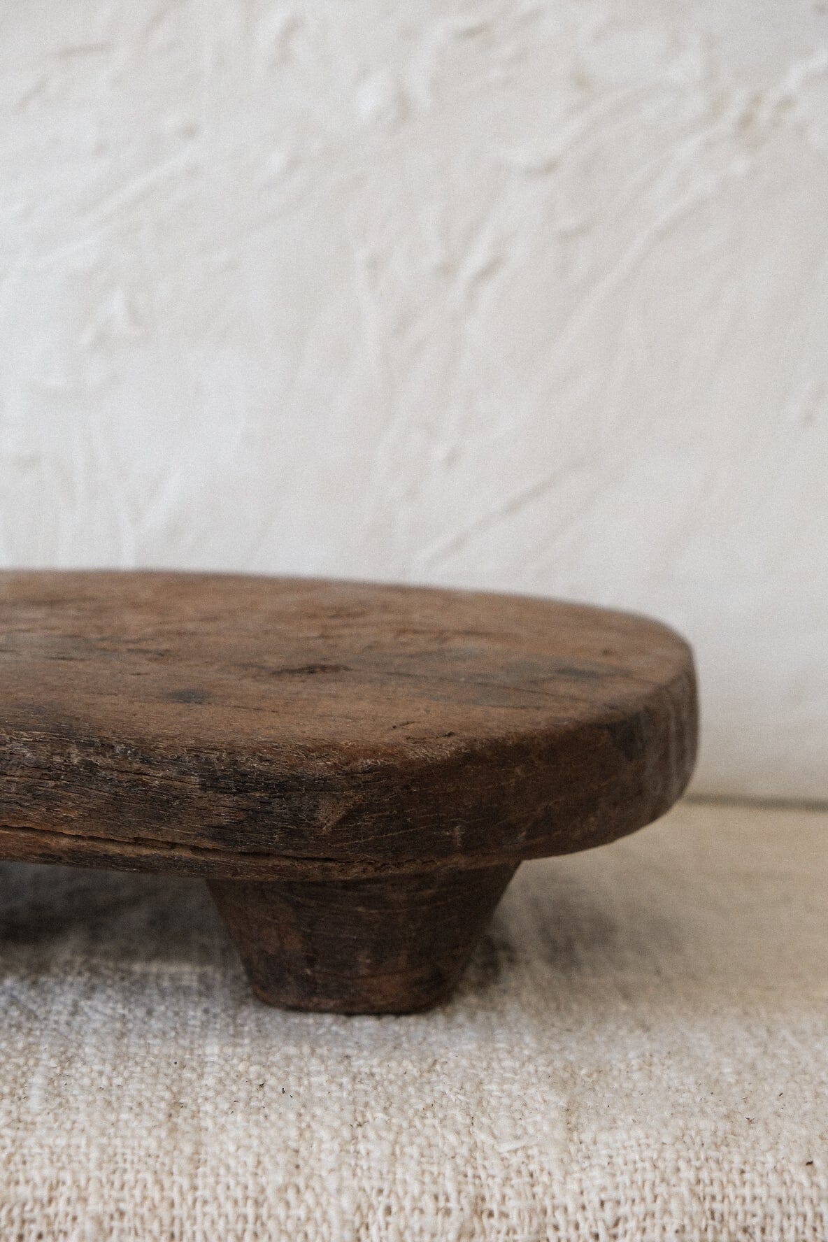 Vintage Chapati Board Vase Twenty Third by Deanne