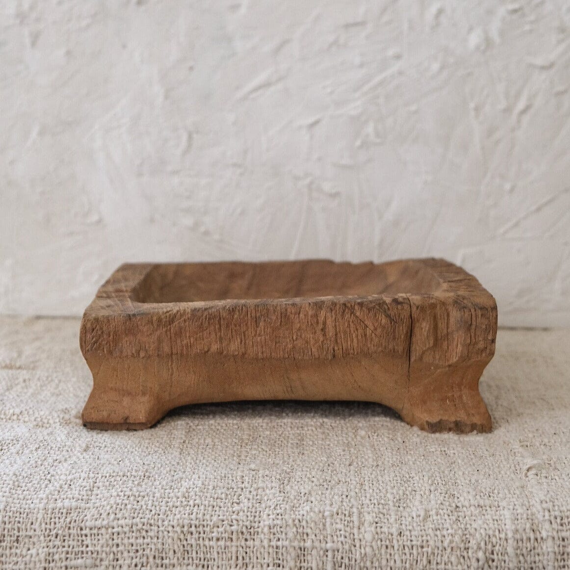Betel Solid Teak Tray No°2 Vase Twenty Third by Deanne