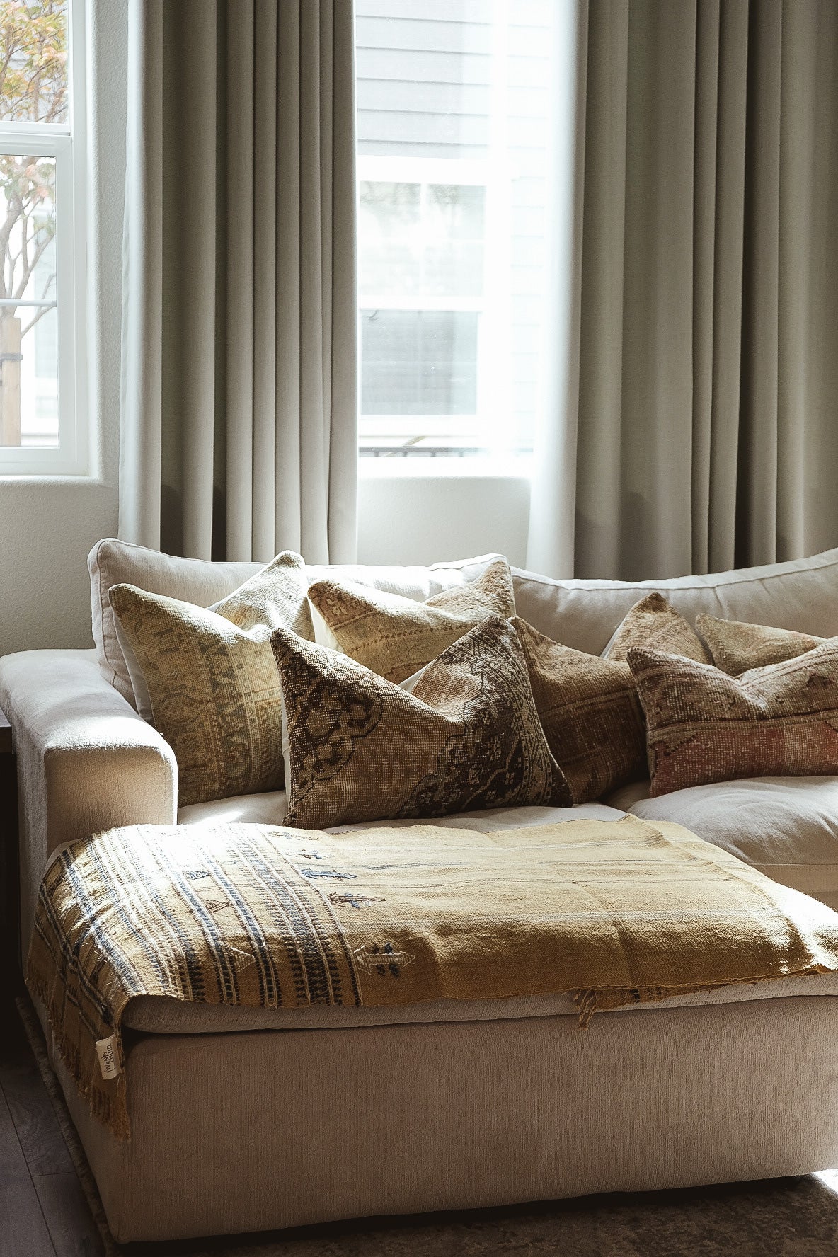 Neena Indian Wool Throw Throws Twenty Third by Deanne