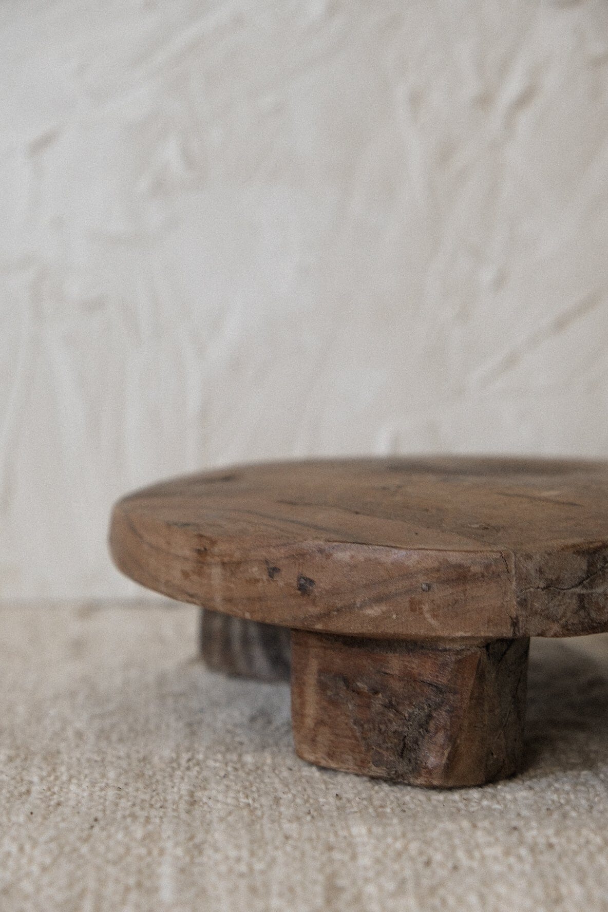 Vintage Chapati Board Vase Twenty Third by Deanne