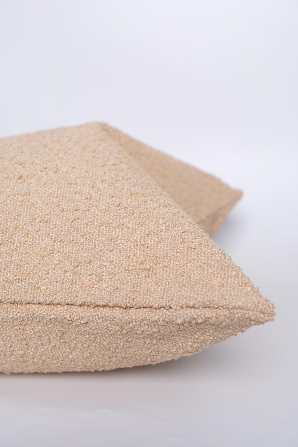 Boucle Pillow: Oat Classics Twenty Third by Deanne