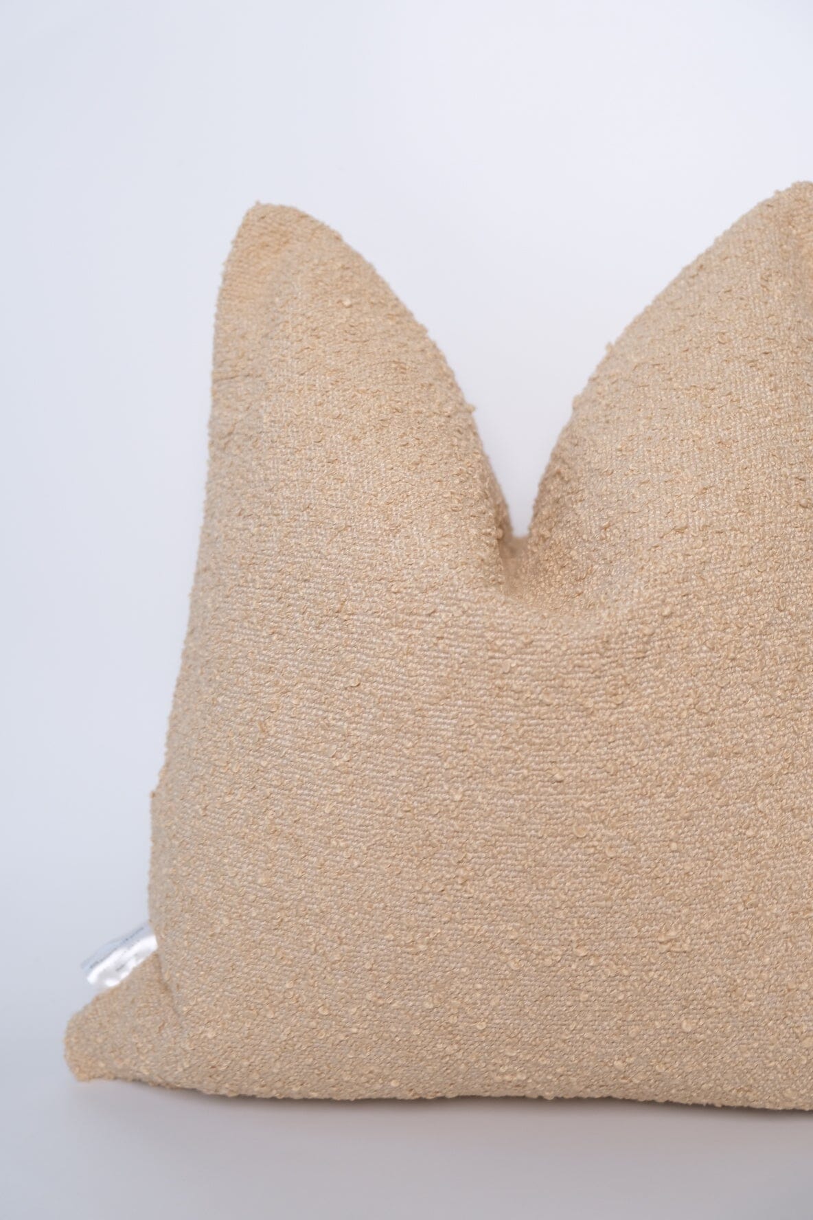 Boucle Pillow: Oat Classics Twenty Third by Deanne