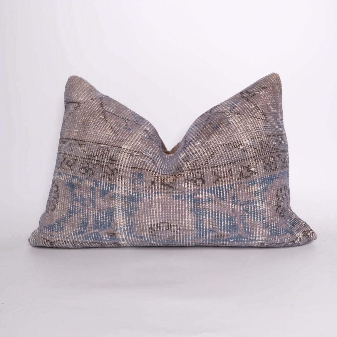 Ibrahim Turkish Vintage Rug Lumbar No.2 Turkish Vintage Rug Twenty Third by Deanne 16 x 24 I