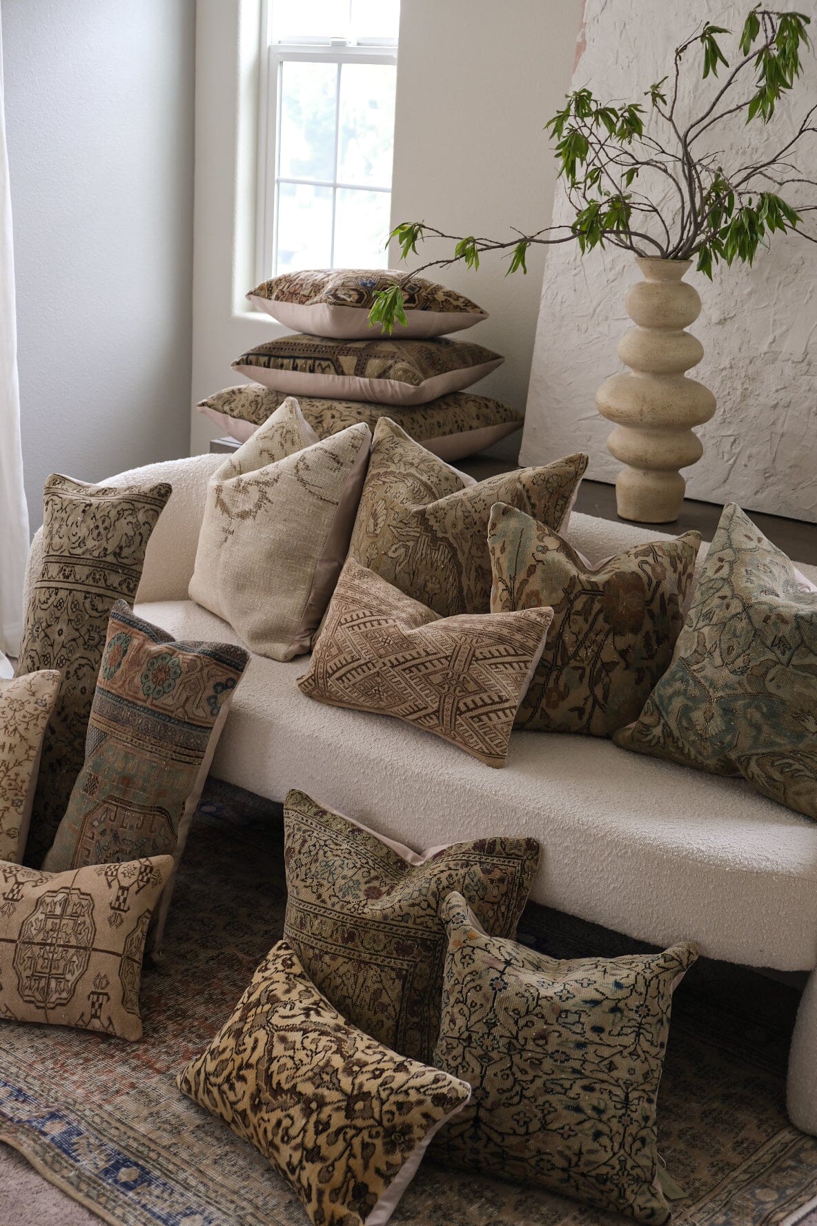 Darius Turkish Vintage Rug Pillow No.1 Turkish Vintage Rug Twenty Third by Deanne