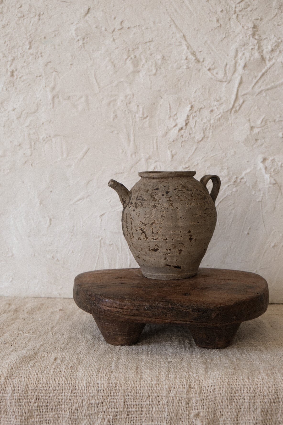 Vintage Chapati Board Vase Twenty Third by Deanne