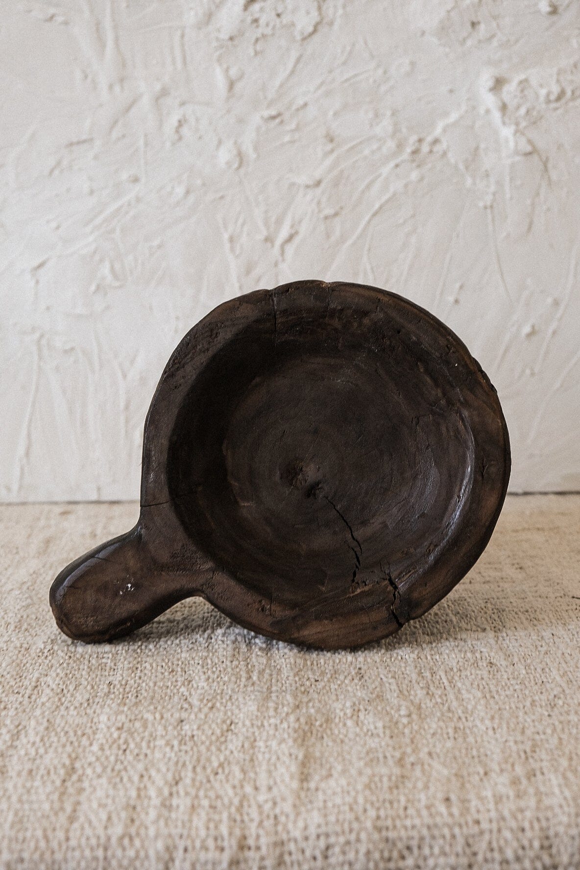 Traditional Timber Mortar Vase Twenty Third by Deanne