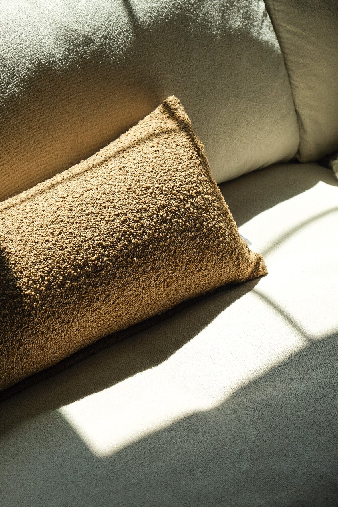 Boucle Long Lumbar: Latte Classics Twenty Third by Deanne