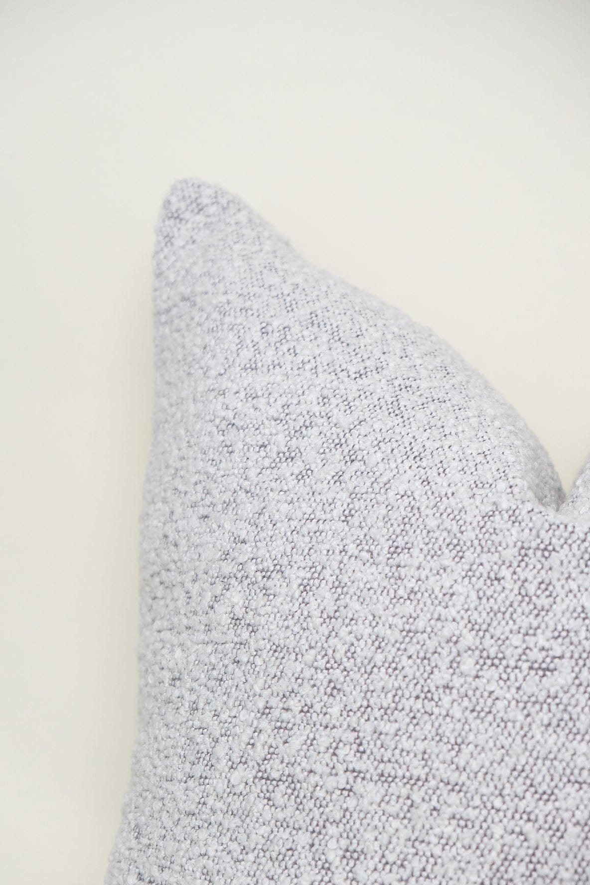Boucle Pillow: Fog Classics Twenty Third by Deanne