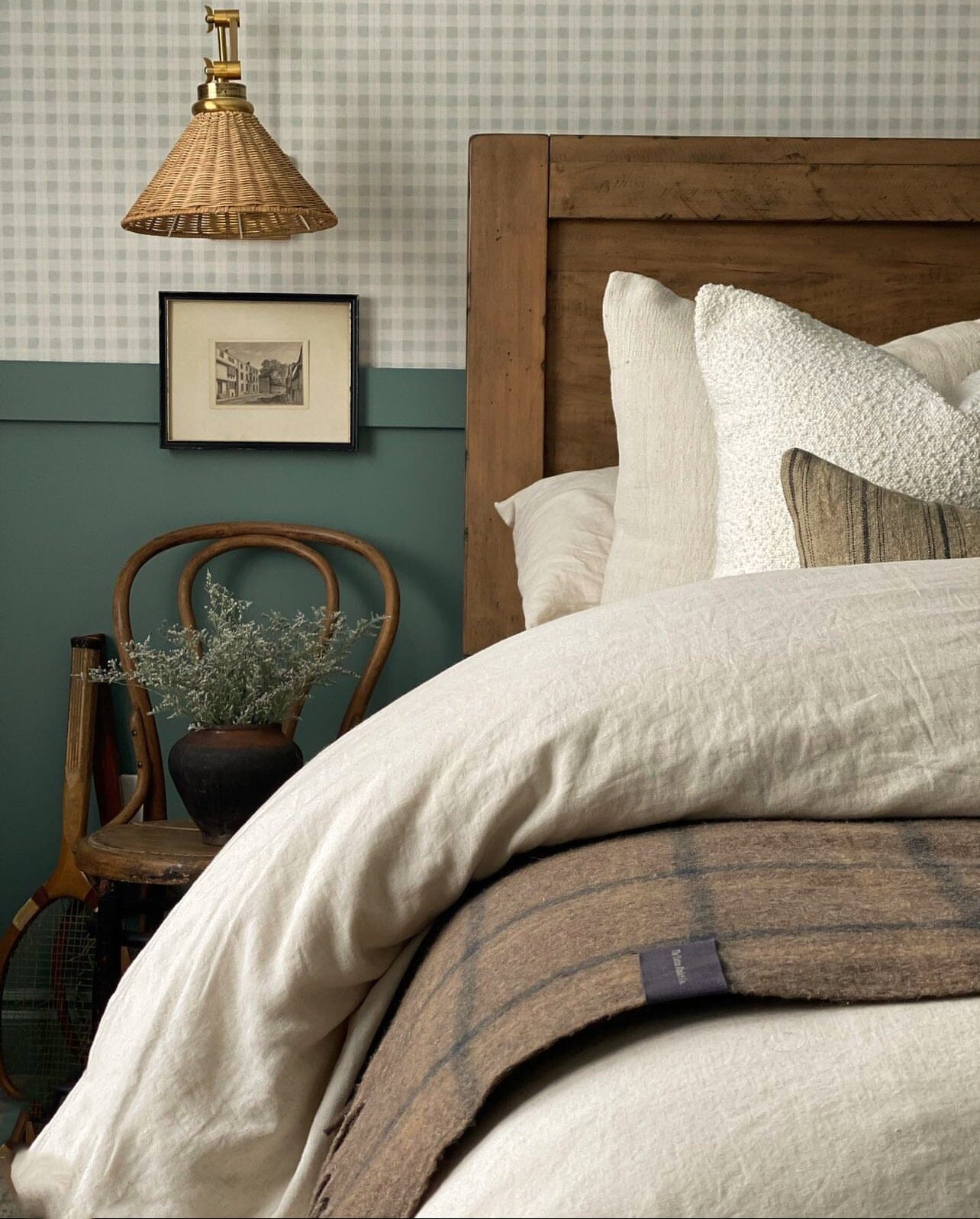 Boucle Pillow: Bone Classics Twenty Third by Deanne