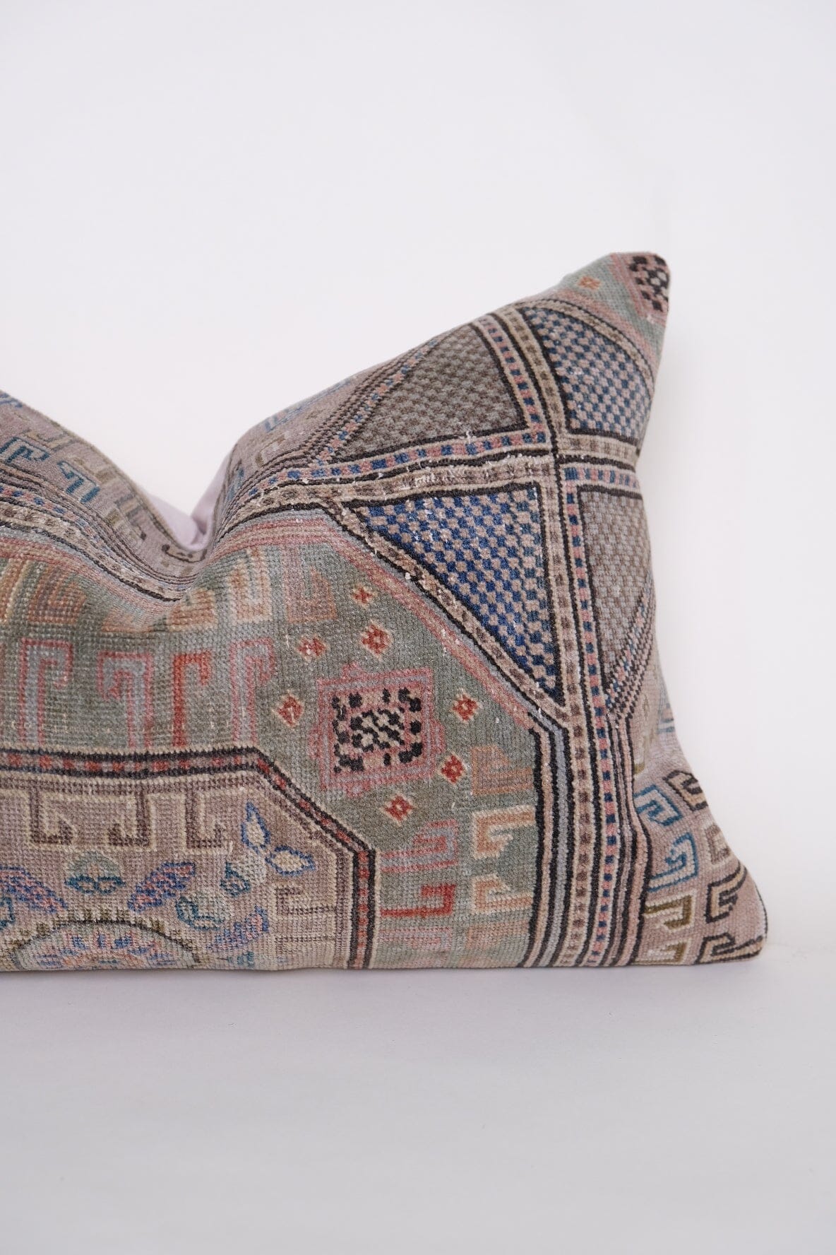 Timur Turkish Vintage Rug Lumbar No. 1 Turkish Vintage Rug Twenty Third by Deanne