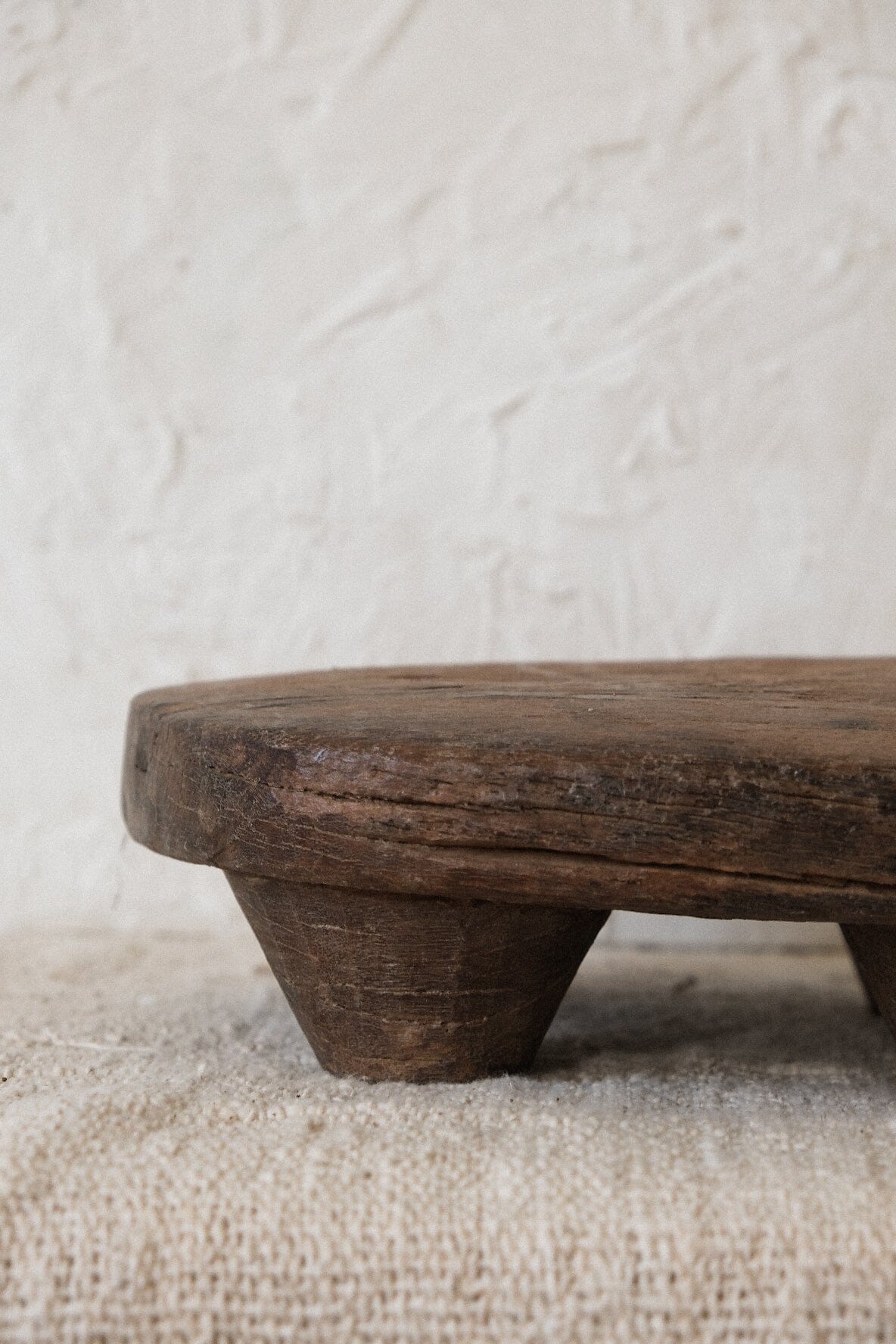 Vintage Chapati Board Vase Twenty Third by Deanne