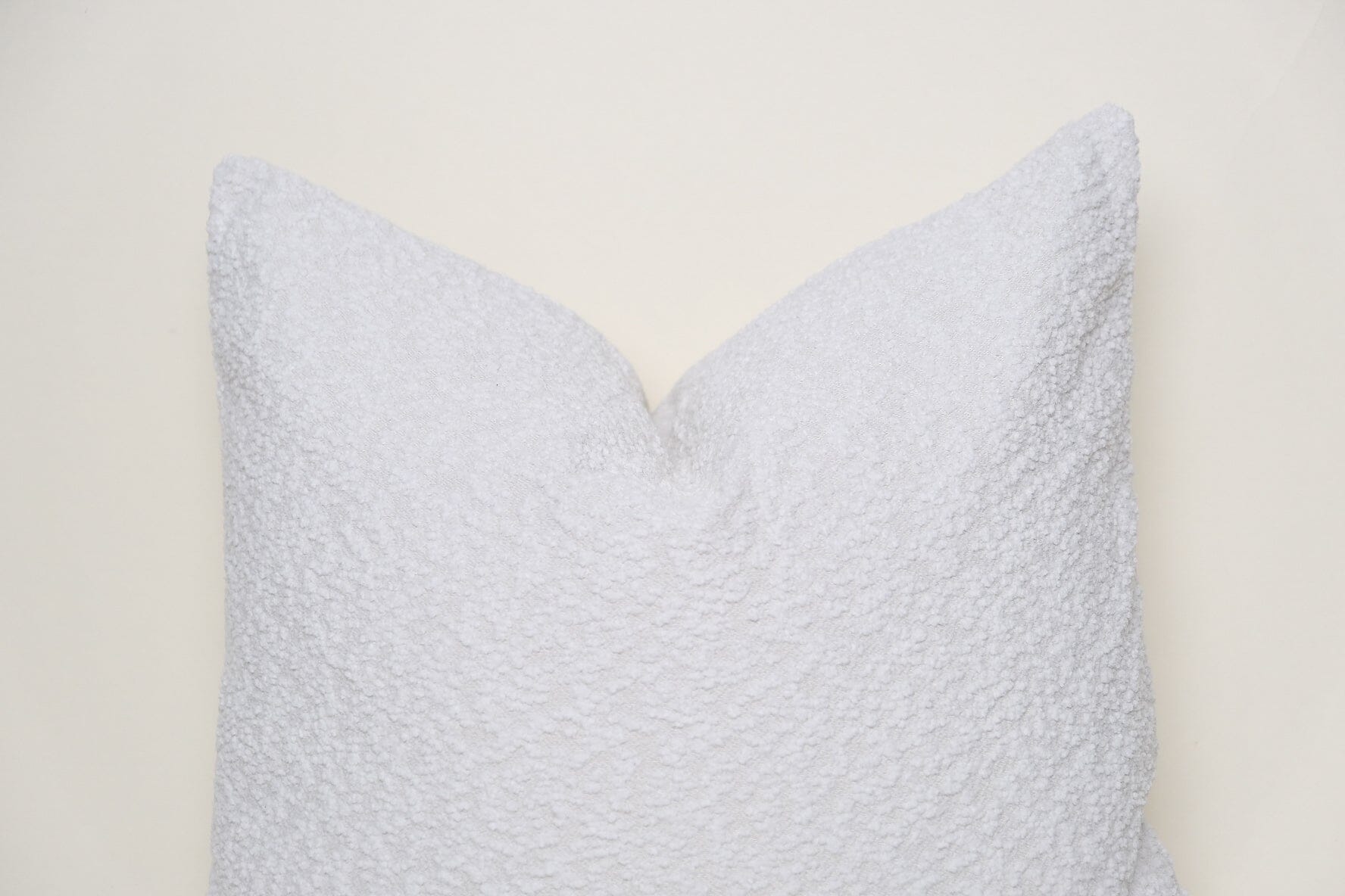 Boucle Pillow: Snow Classics Twenty Third by Deanne