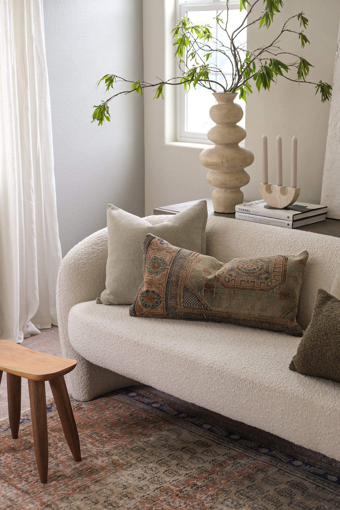 Mehmet (3.8 x 6.6) Vintage Rugs Twenty Third by Deanne