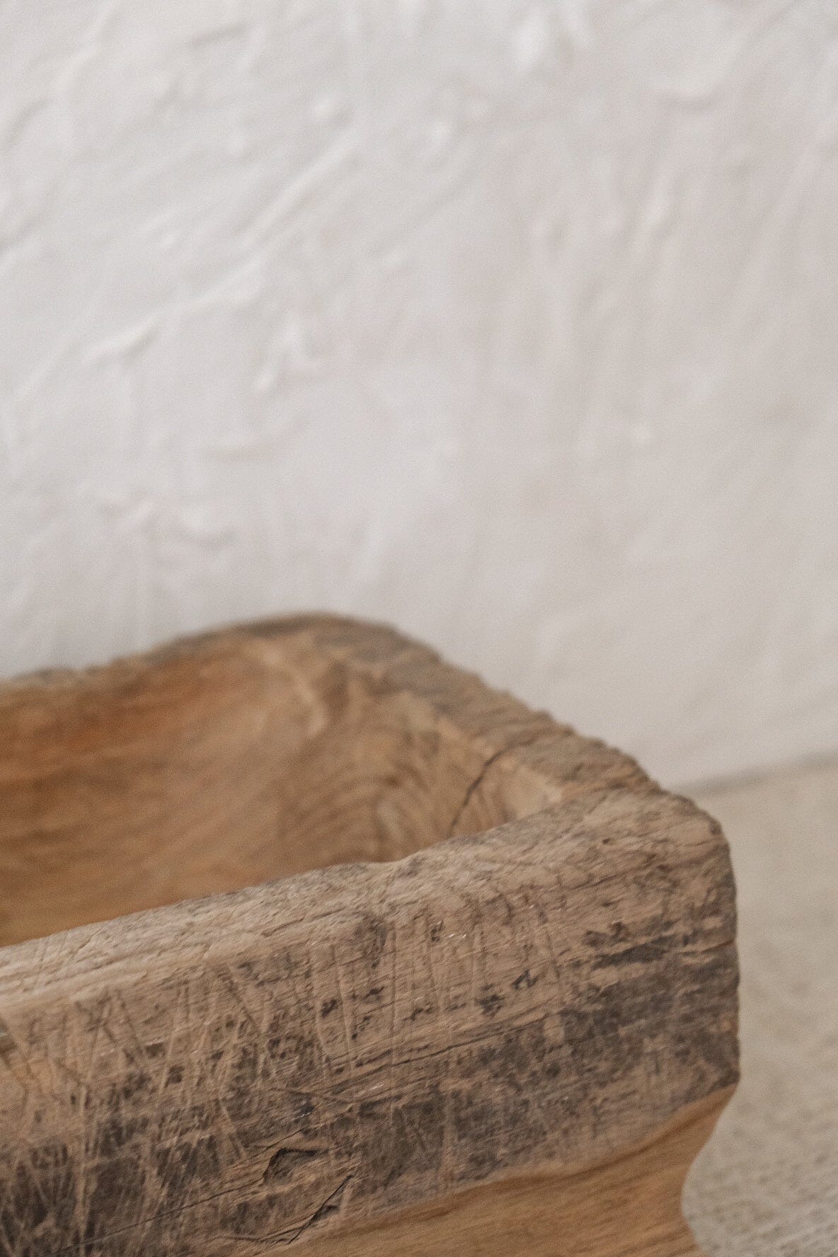 Betel Solid Teak Tray No°1 Vase Twenty Third by Deanne