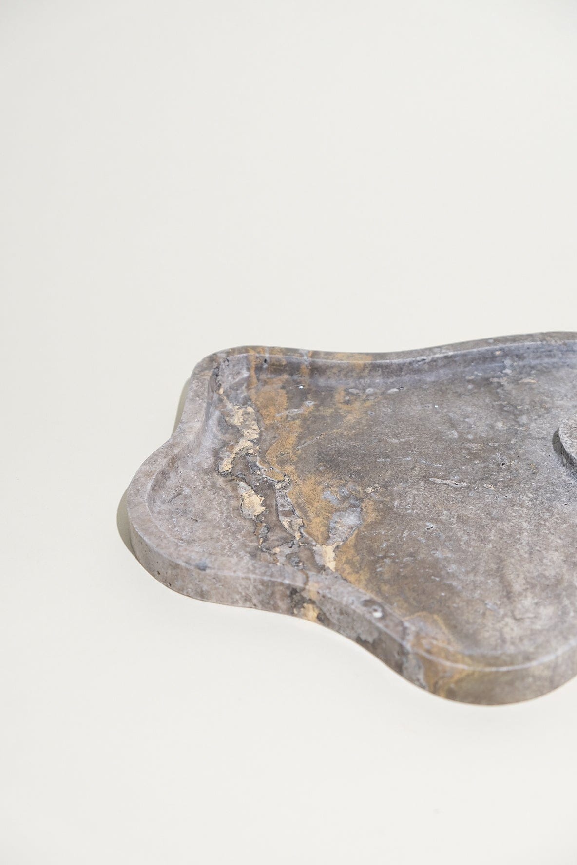 Wave Travertine Tray Stone Tray Twenty Third by Deanne