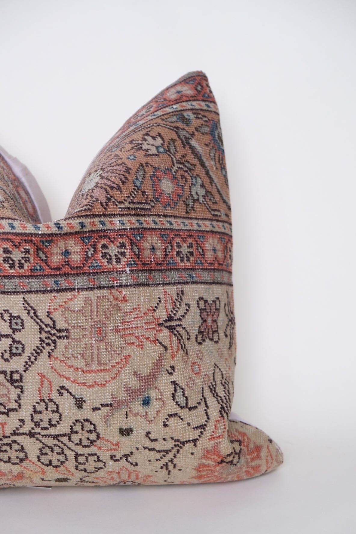 Yaz Turkish Vintage Rug Pillow No. 1 Turkish Vintage Rug Twenty Third by Deanne