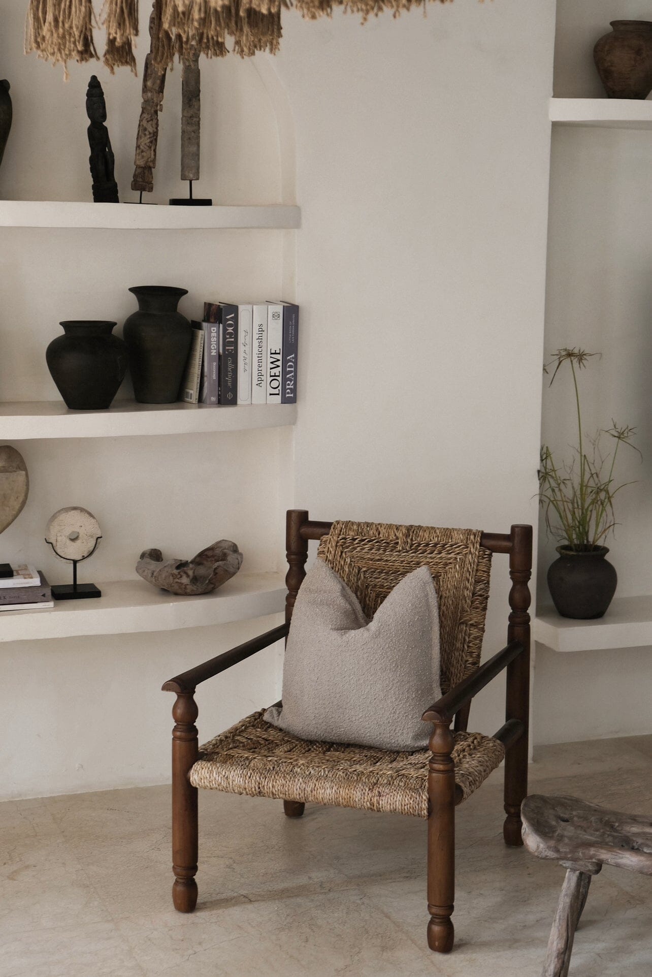 Boucle Pillow: Sand Classics Twenty Third by Deanne